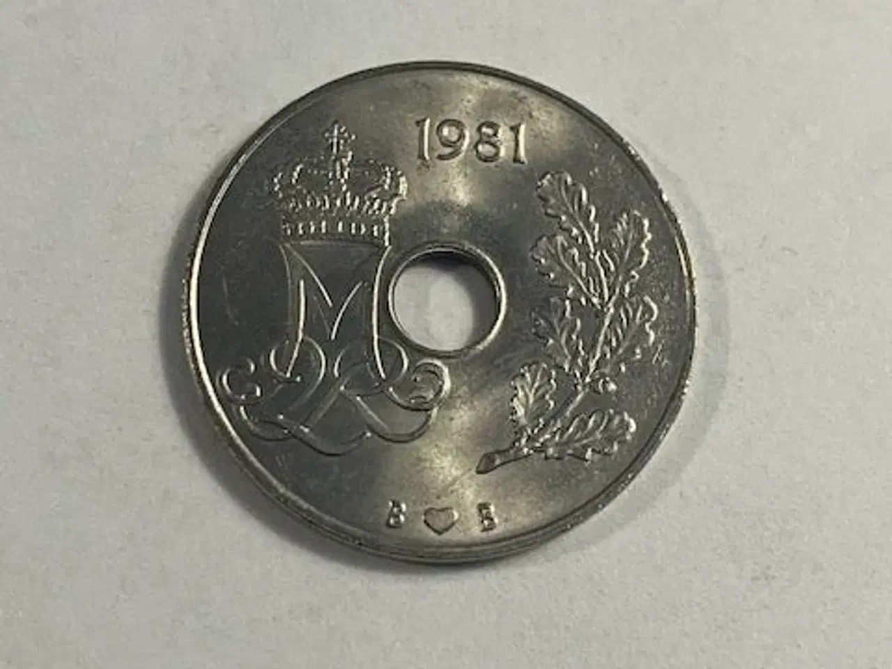 Billede 2 - 25 øre 1981 Danmark