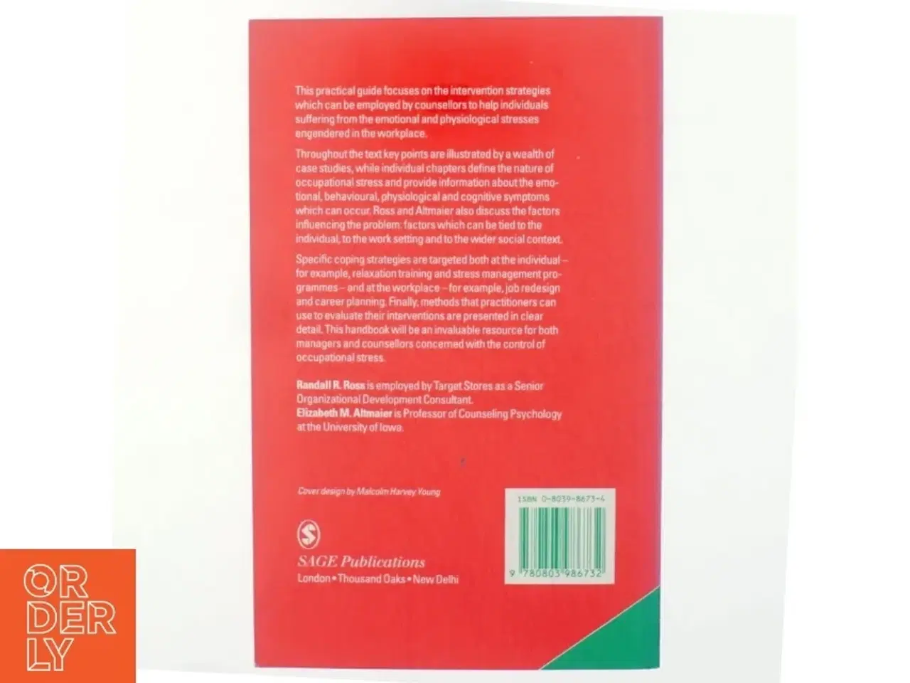 Billede 3 - Intervention in occupational stress : a handbook of counselling for stress at work (Bog)