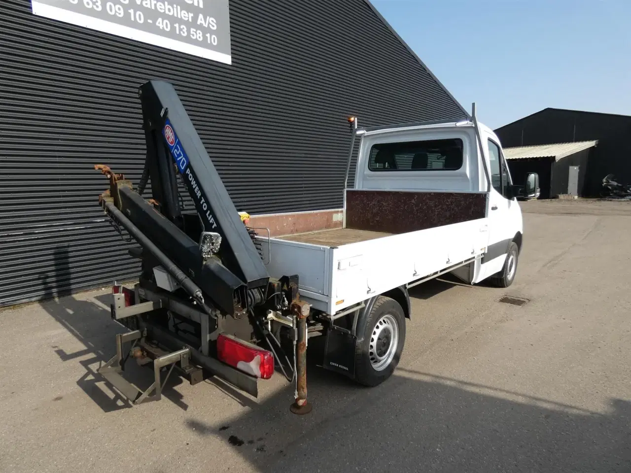 Billede 5 - Mercedes-Benz Sprinter 316 Kranbil 2,1 CDI A2 RWD 163HK Ladv./Chas. Man.