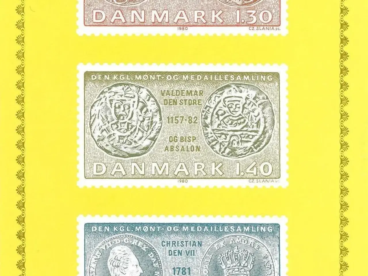 Billede 2 - Danmark, FDC fra 1980