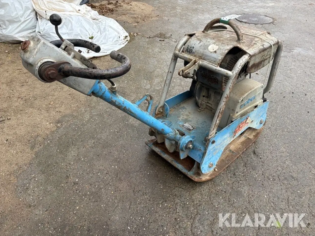 Billede 1 - Pladevibrator Weber CR 4 - 248 kg.