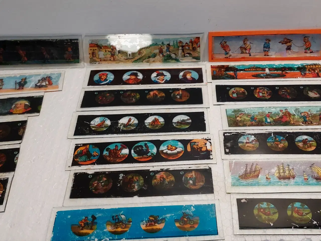 Billede 4 - Lysbilledfremviser med 36 glasplader