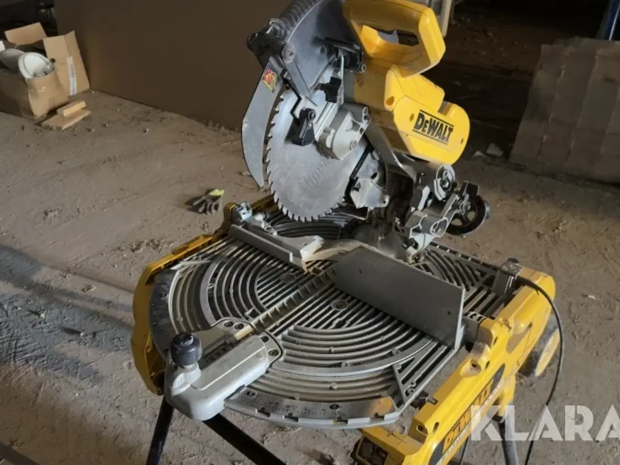 Billede 8 - DeWalt DW705-XC – Geringssav med udtræk Dewalt Dw705