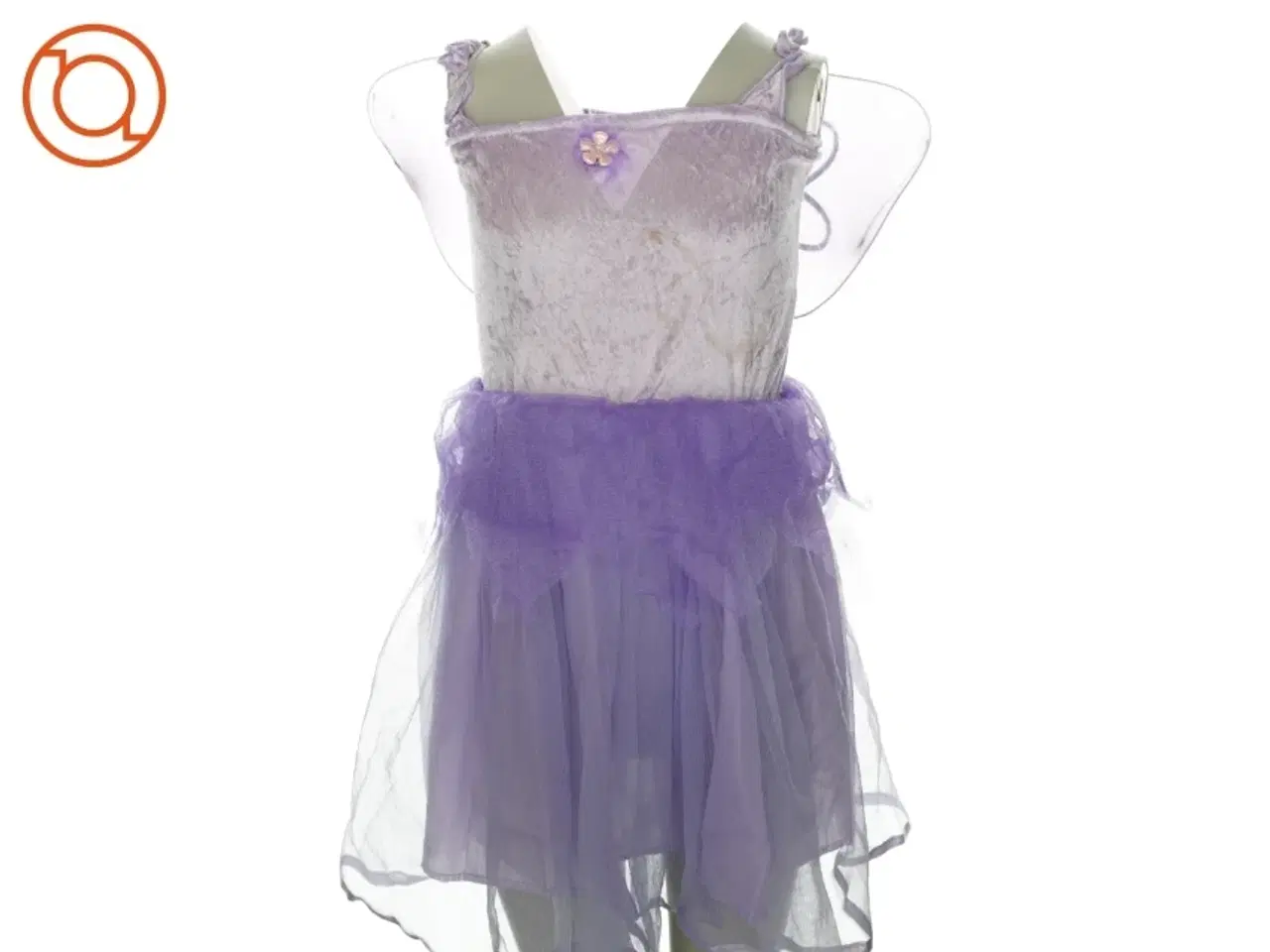 Billede 1 - Prinsesse kjole med vinger (str. 3 år)