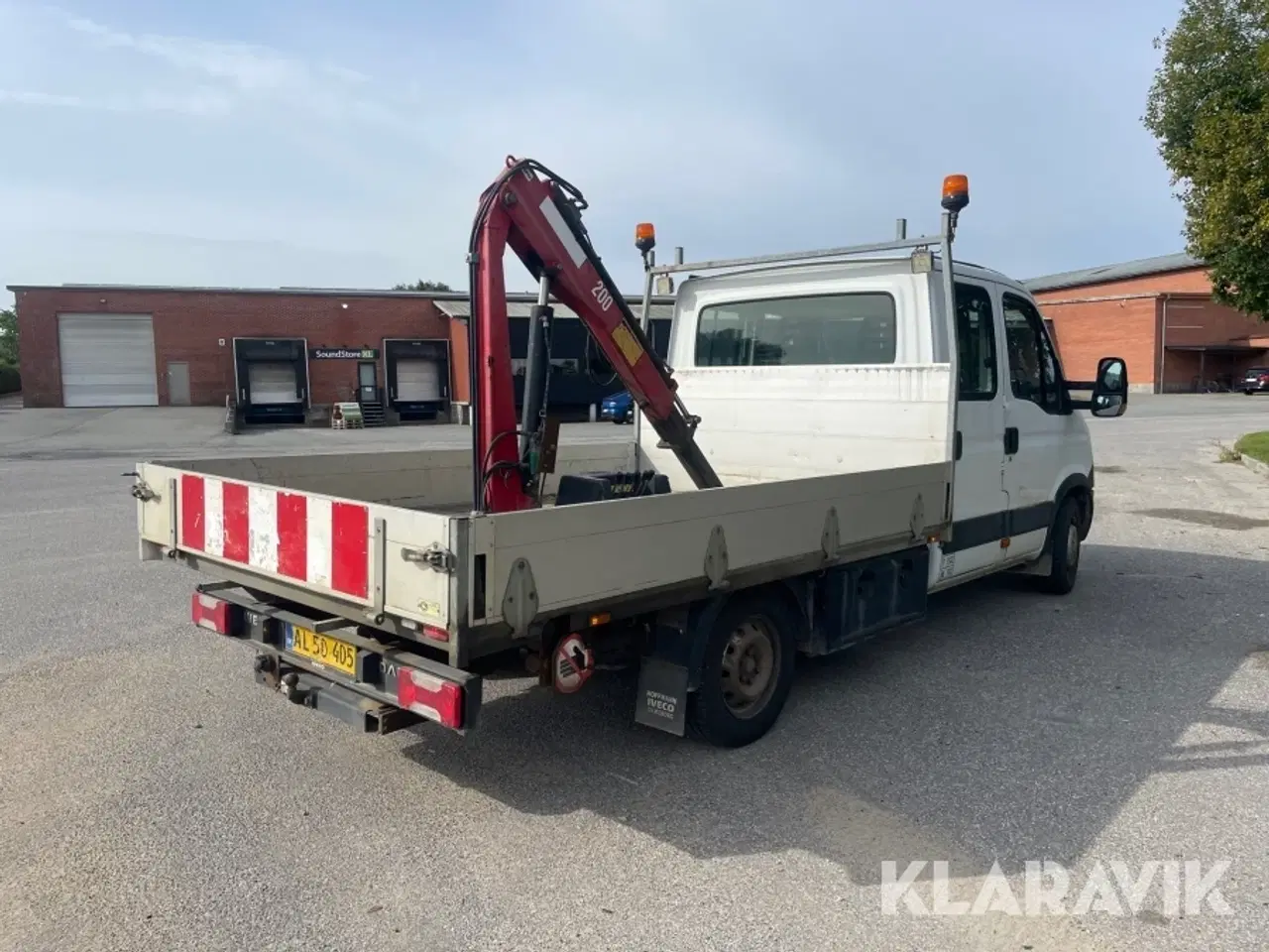 Billede 5 - Varebil Iveco Daily 35S D med kran