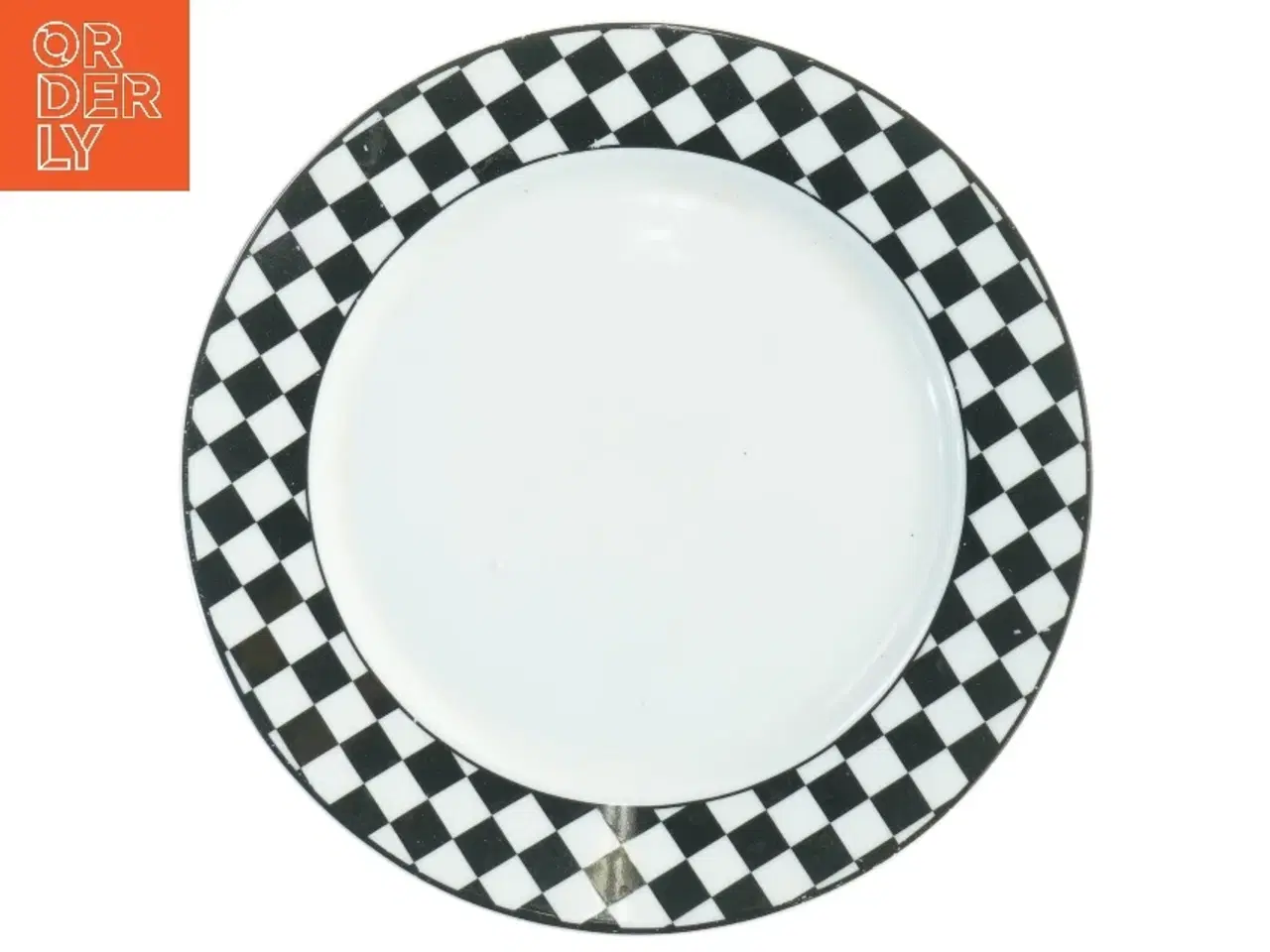 Billede 7 - Pillivuyt Porcelæn, Tjekkeret Mønster fra Pillivuyt (str. Ø 20 cm)