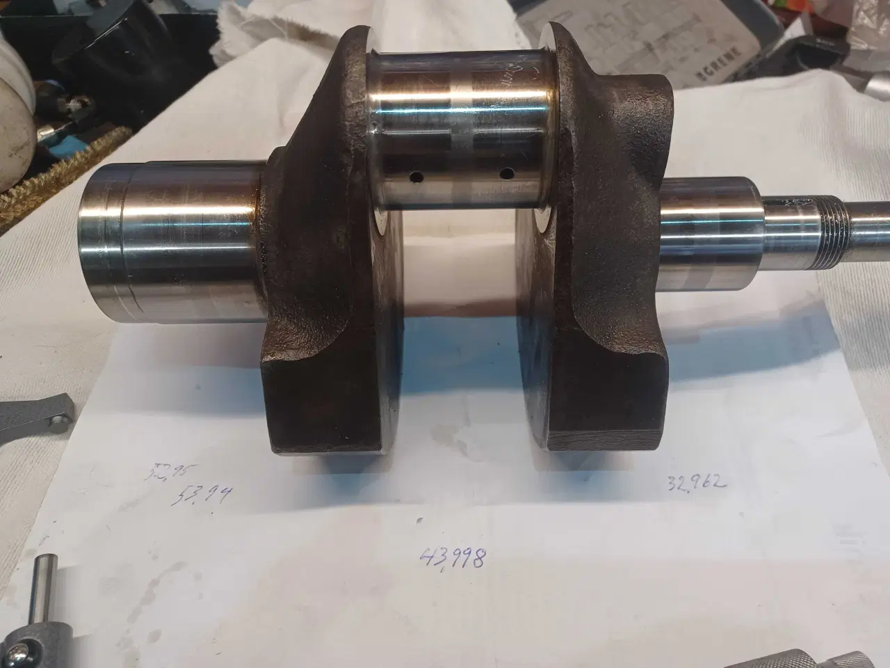 Billede 1 - Moto Guzzi krumtap stor motor.