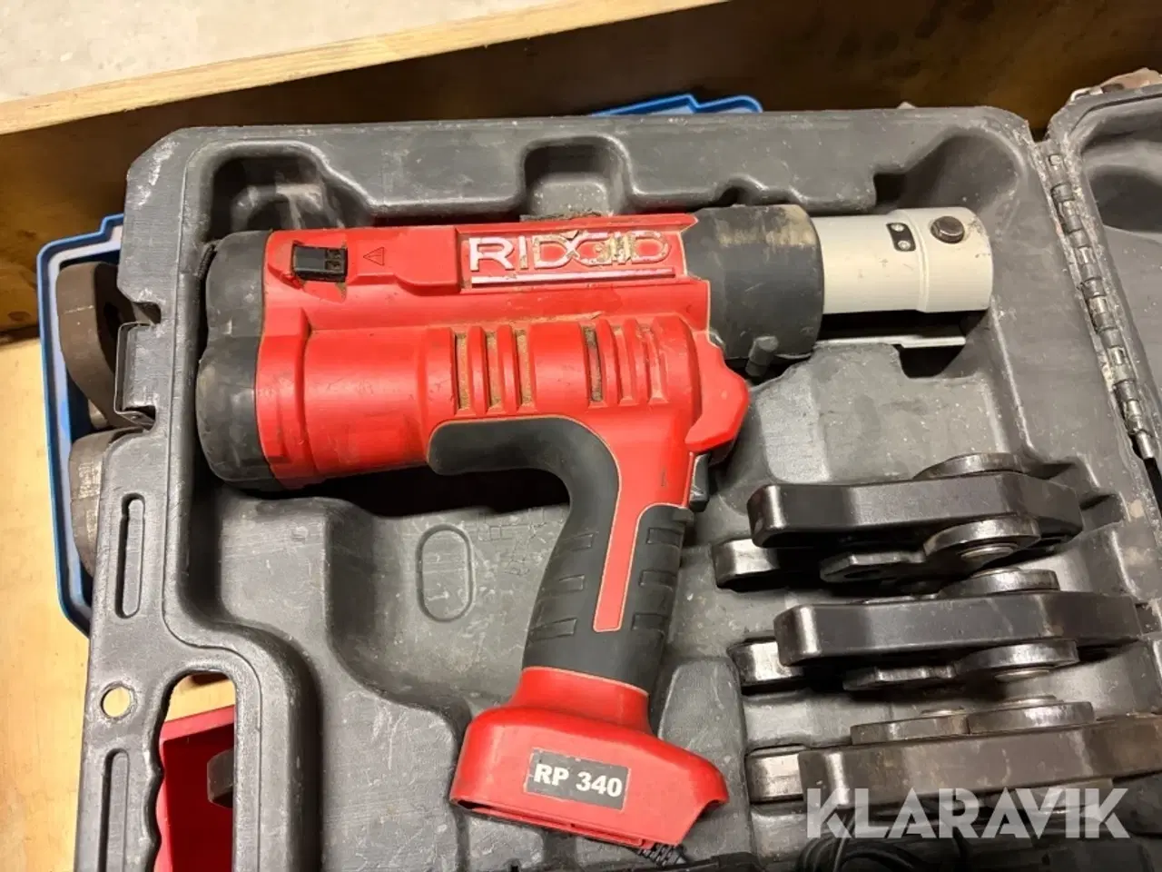 Billede 10 - Presmaskine Ridgid Rp340 - med presklemmer