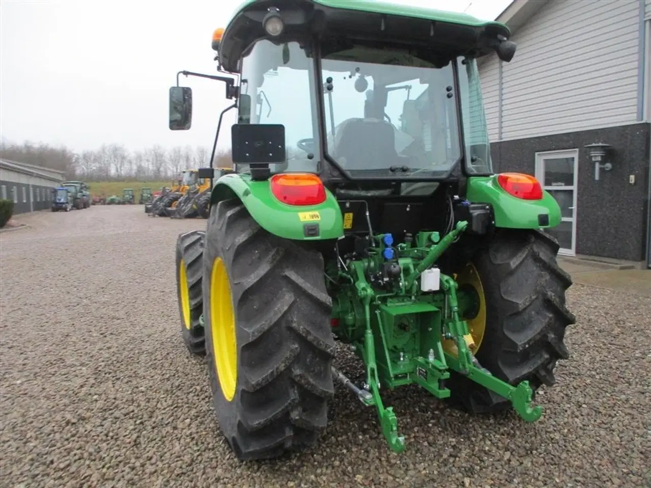 Billede 13 - John Deere 5075E  med koblings frit vendergear ved rattet og 40kmt gearkasse