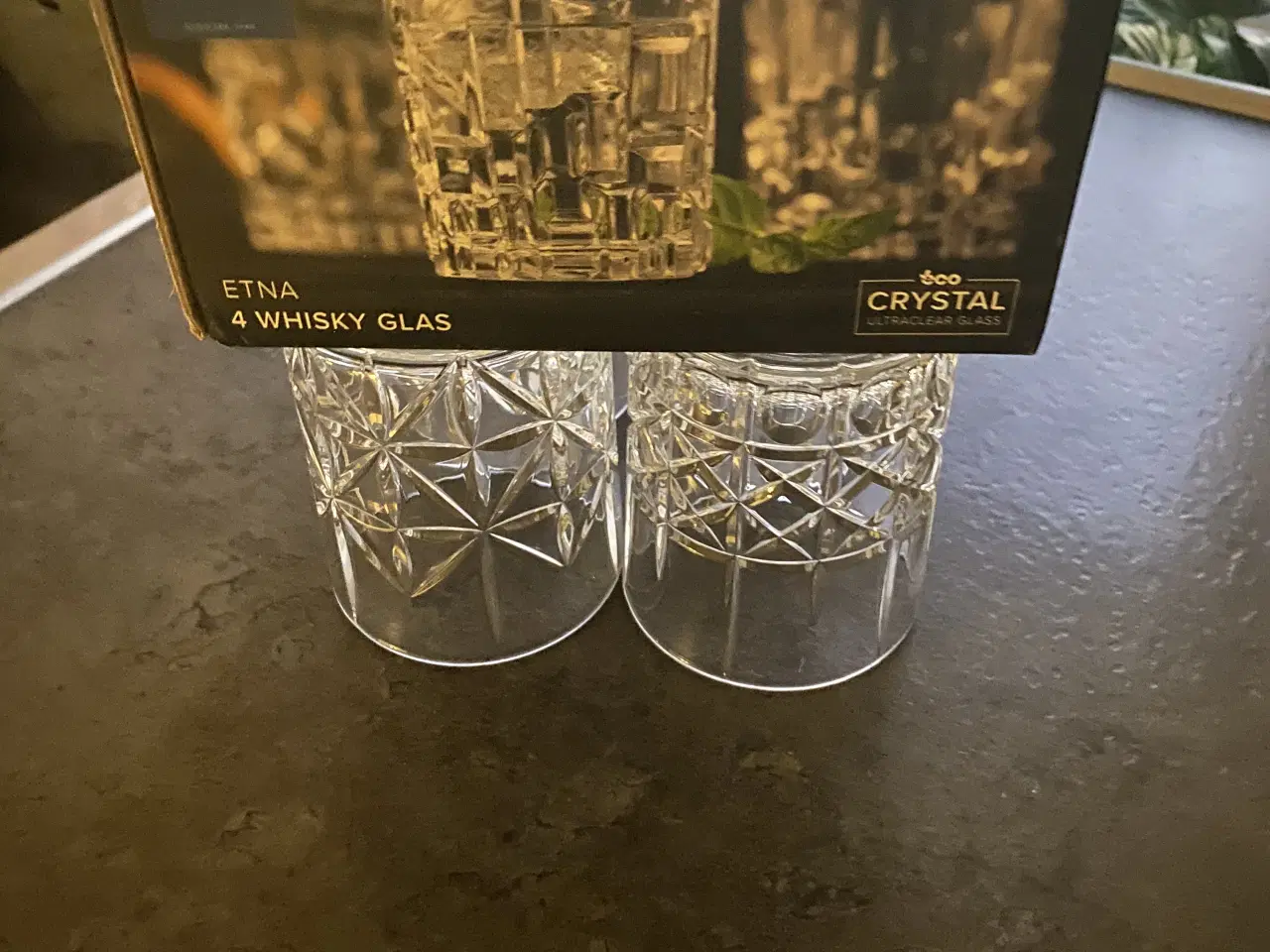 Billede 3 - 4 Lyngby crystal whiskey glas sælges. 