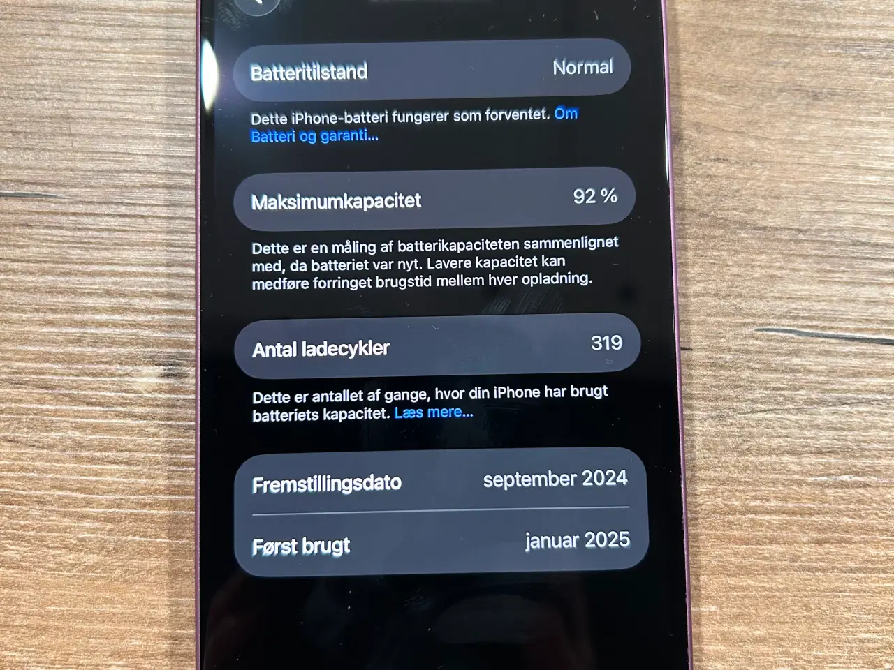 Billede 6 - iPhone 16, 128GB, pink