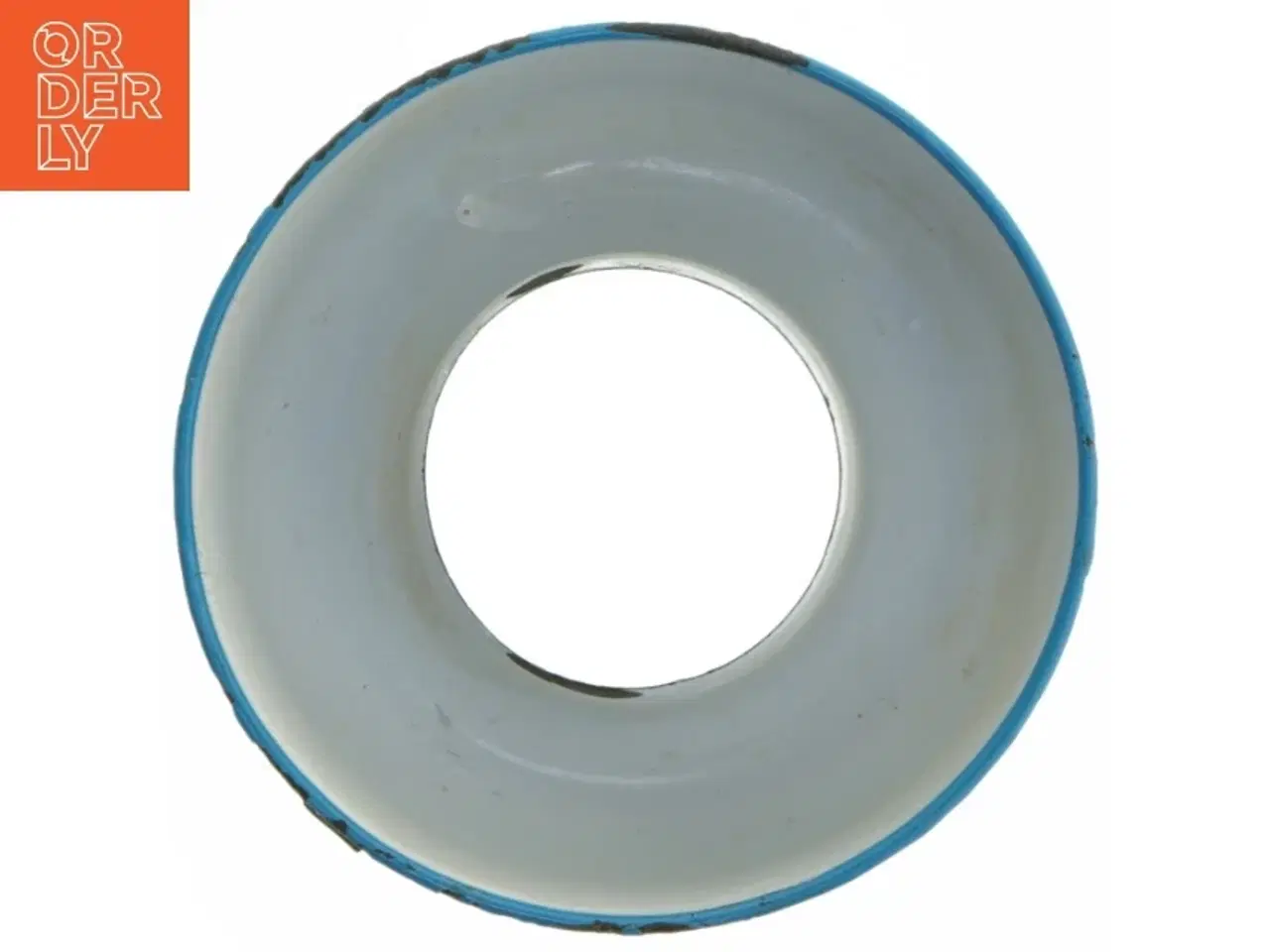 Billede 3 - Blå emalje form (str. Ø 19 cm)