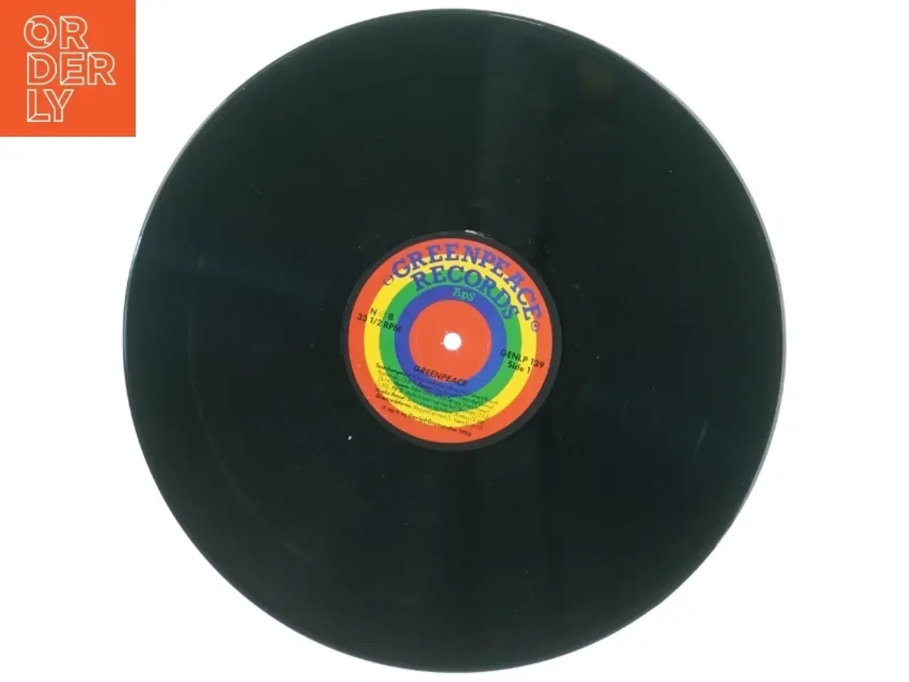 Billede 4 - Greenpeace vinylplade fra Greenpeace Records (str. 31 x 31 cm)