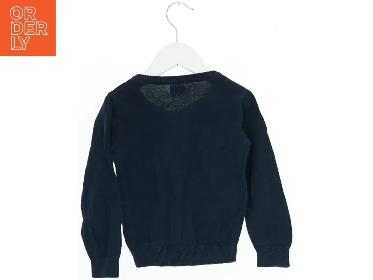 Billede 2 - Marineblå V-hals Trøje fra Name It fra Name It (str. 98)