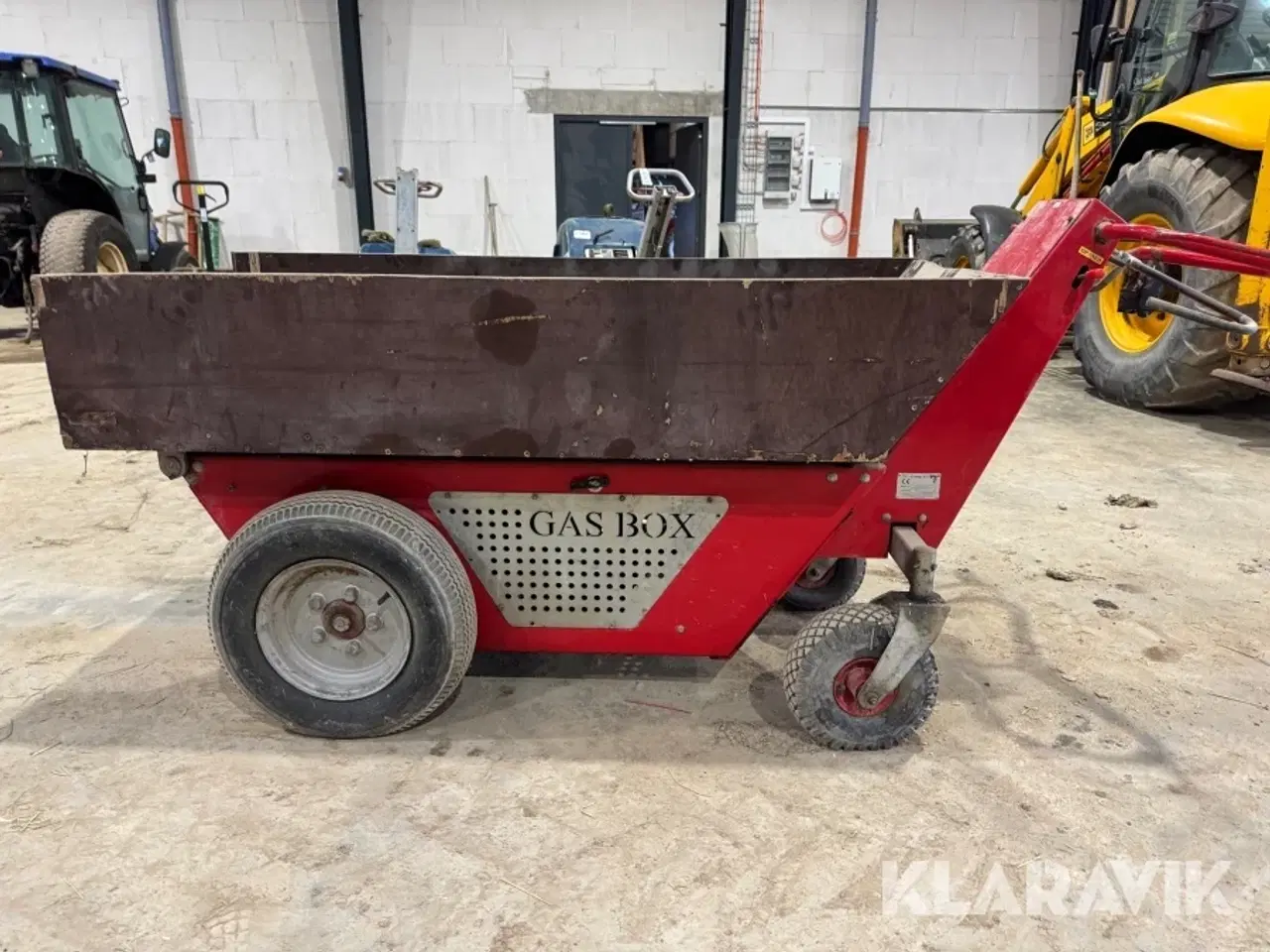 Billede 6 - Kirkegårdsvogn 2m Group Gas box