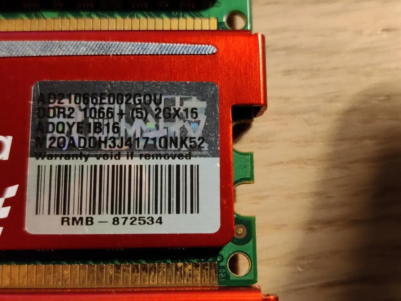 Billede 3 - Adata DDR2 4x8gb