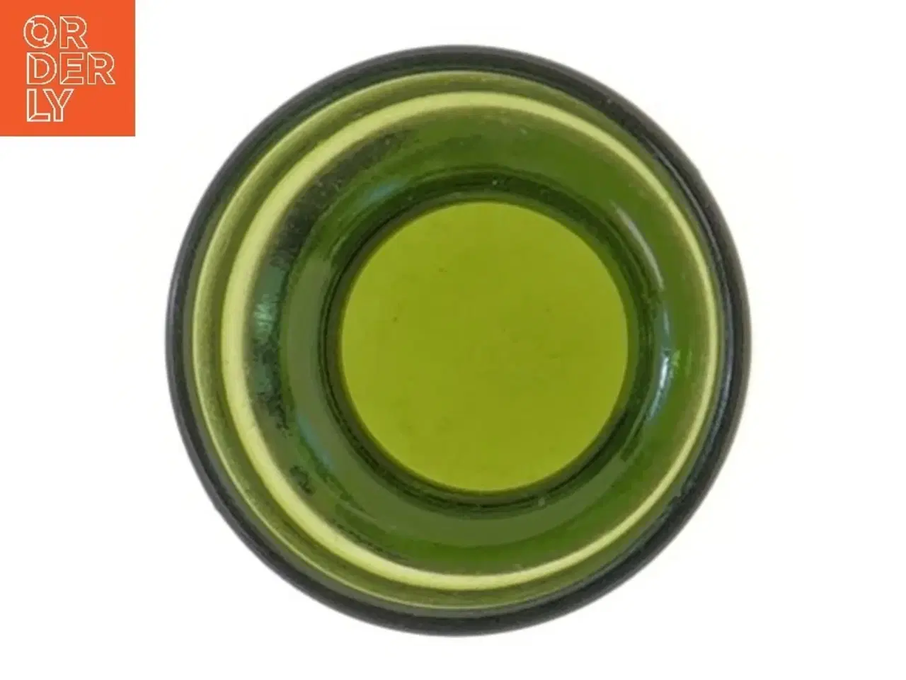 Billede 2 - Grøn glas vase (str. Ø 7,5 cm længde 6,5 cm)