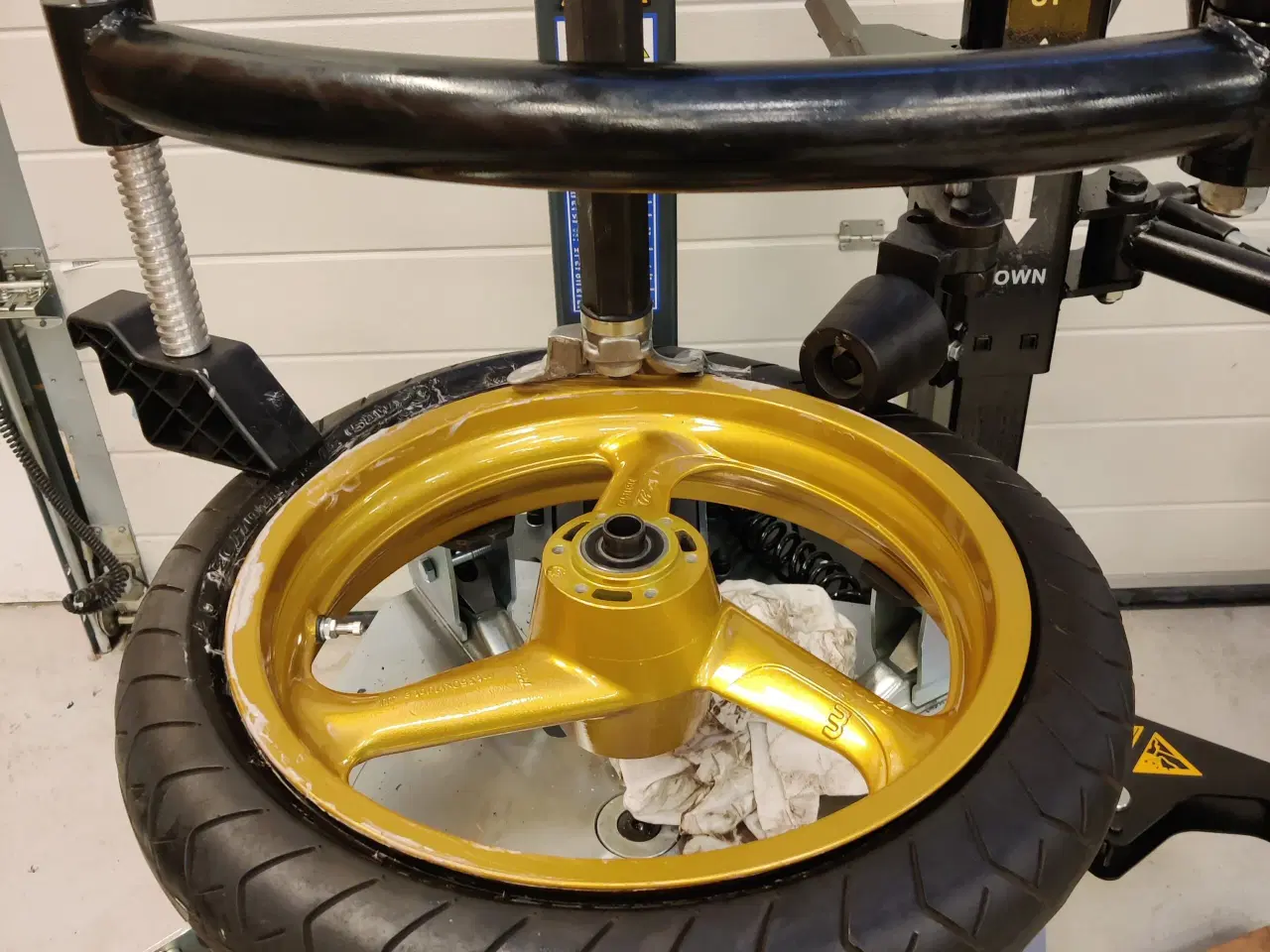 Billede 4 - MC & Scooter adaptor kit for Bulldog Dæk maskine PM-TC748