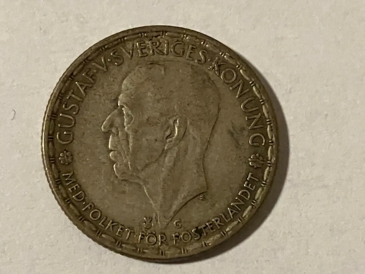 Billede 2 - 1 Krona 1943 Sweden - Silver