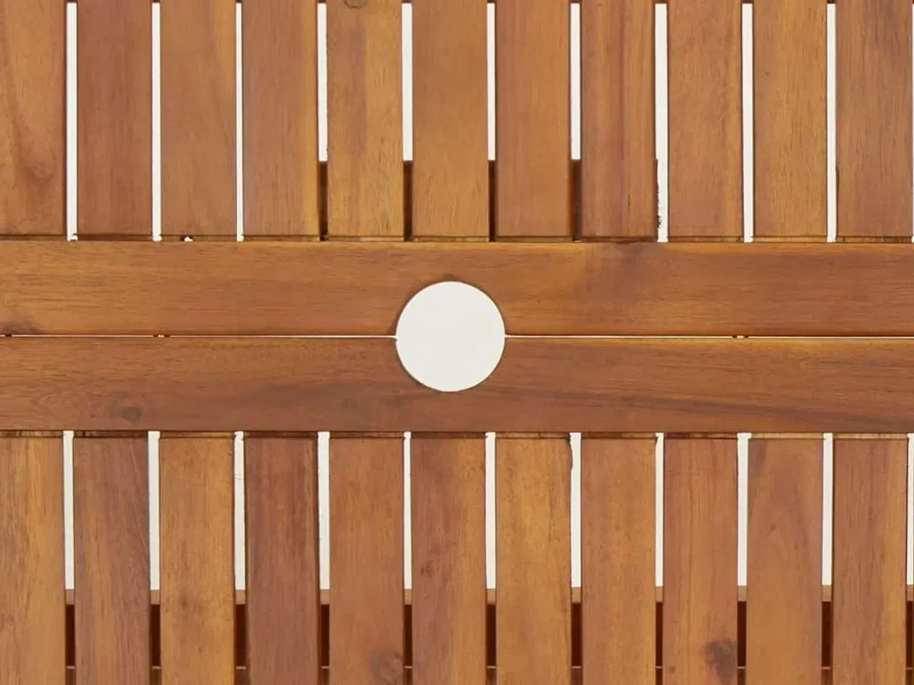 Billede 5 - Foldbart havebord 90x75 cm massivt akacietræ