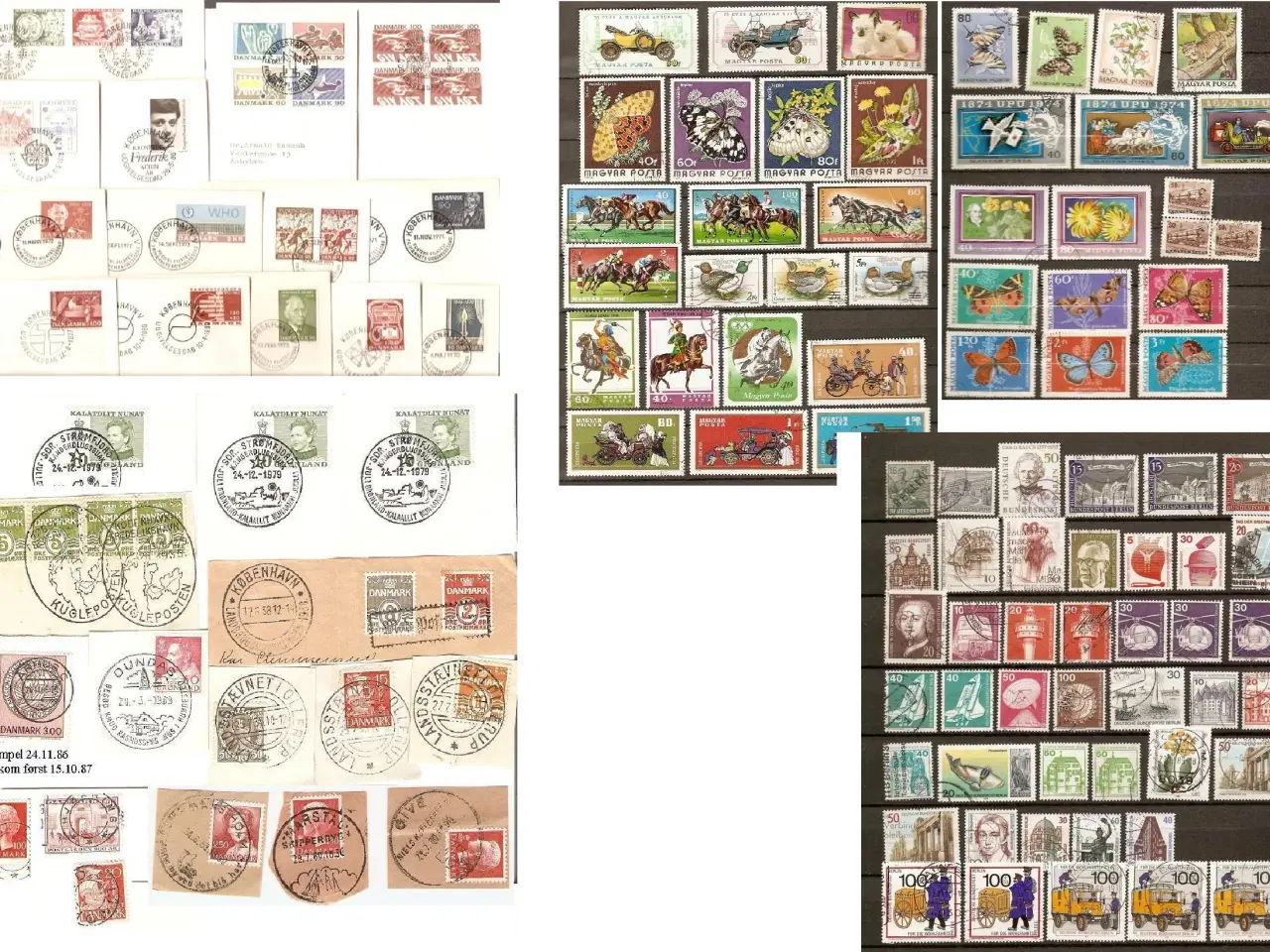 Billede 3 - Frimærker rodekasse