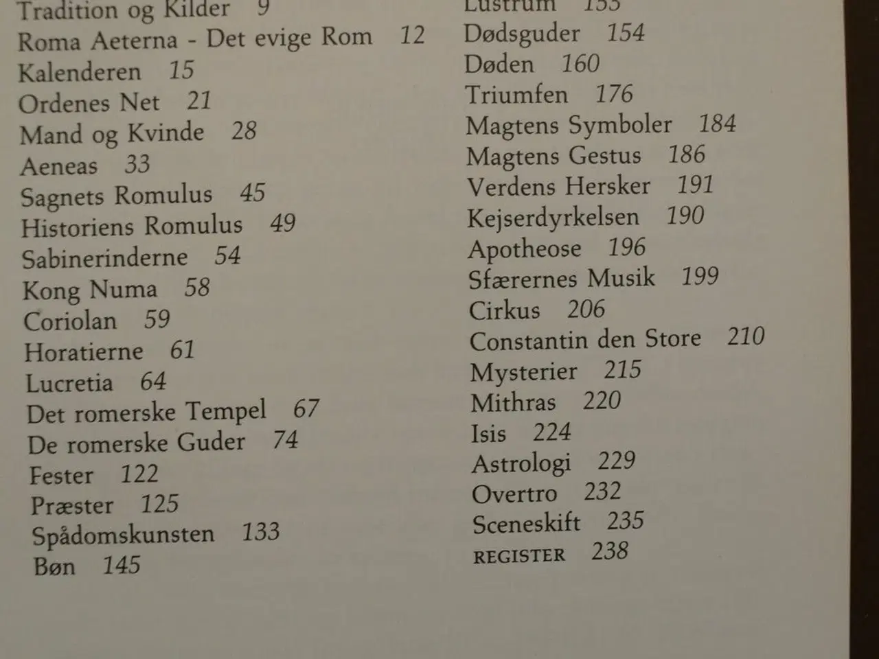 Billede 1 - romerske guder og helte, af leo hjortsø, emne: his