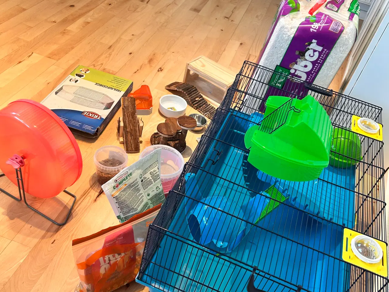 Billede 3 - Sevic hamsterbur + meget tilbehør