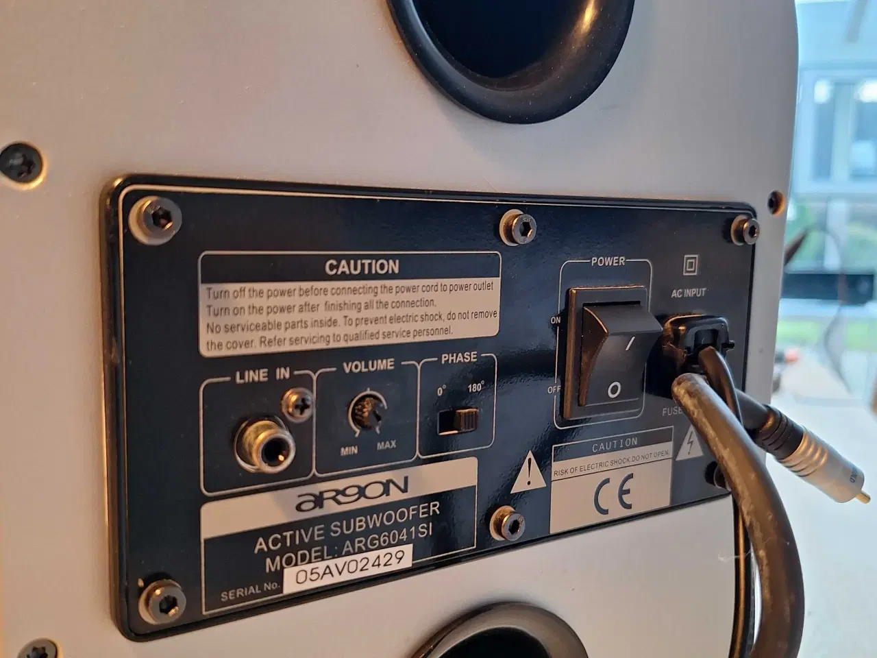 Billede 3 - Argon Anlæg med aktiv Subwoofer