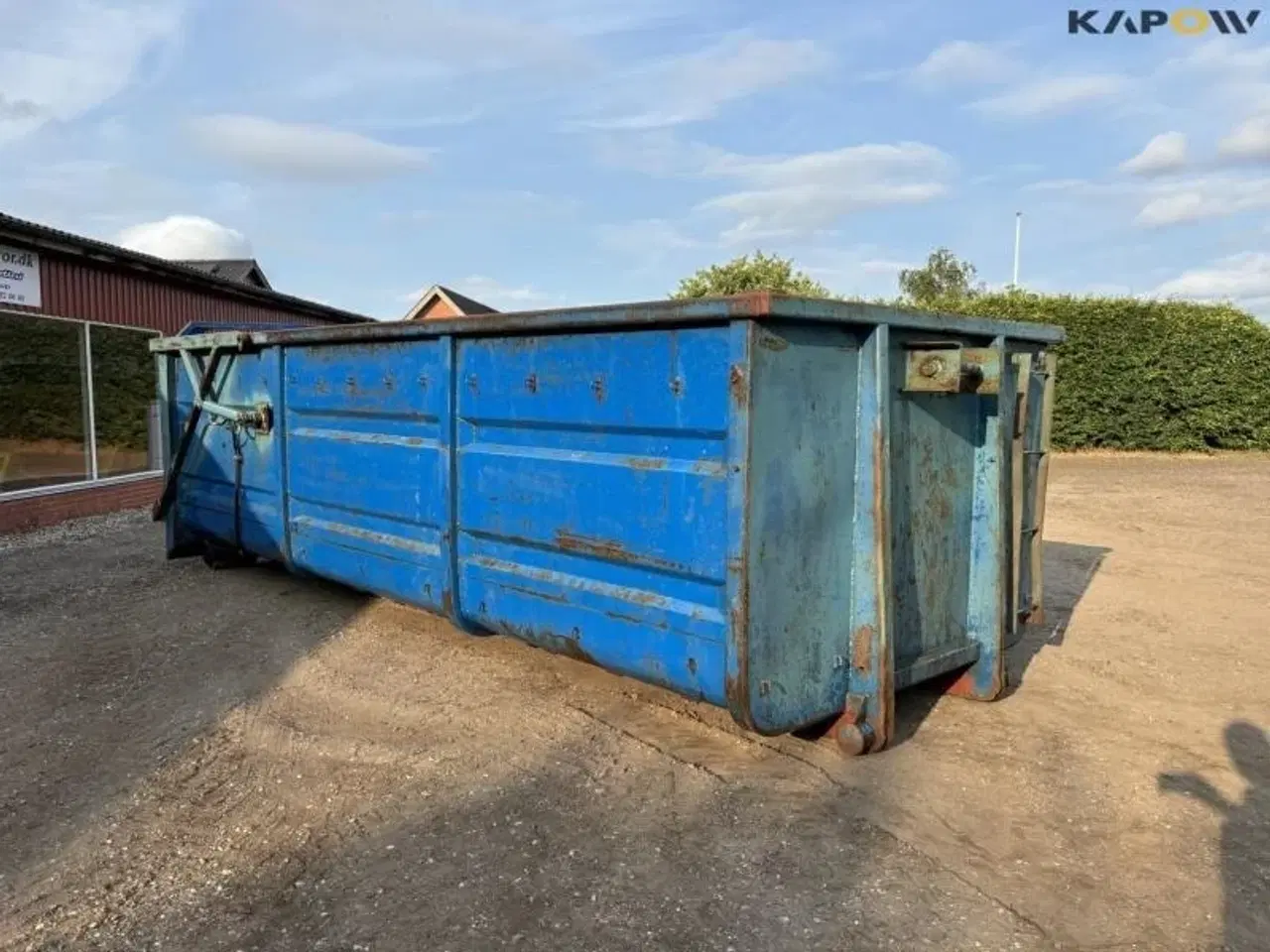 Billede 3 - - - - Container med krog og wier