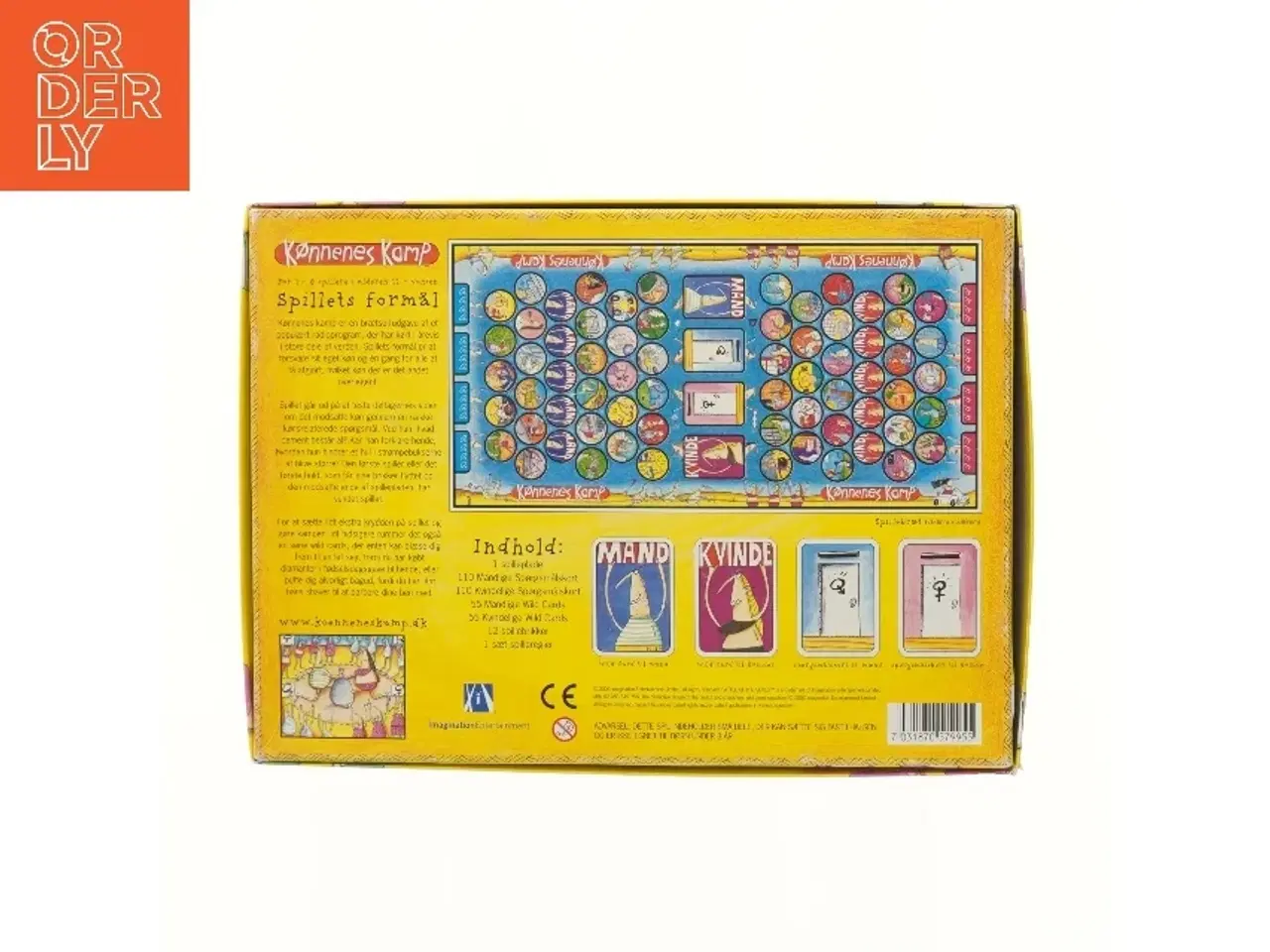 Billede 3 - Kønnenes Kamp brætspil (str. 27x37 cm)