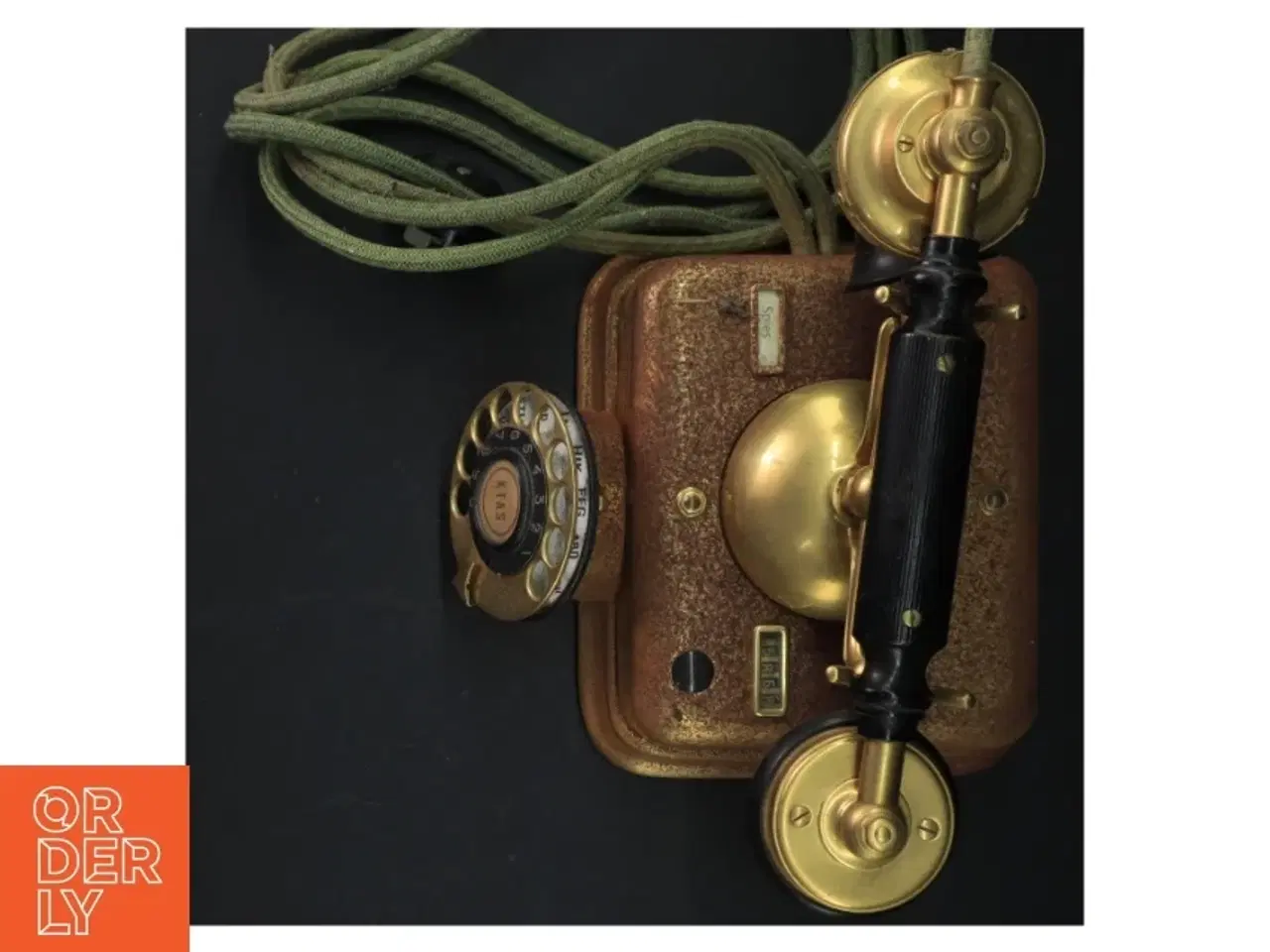 Billede 3 - Vintage telefon med drejeskive