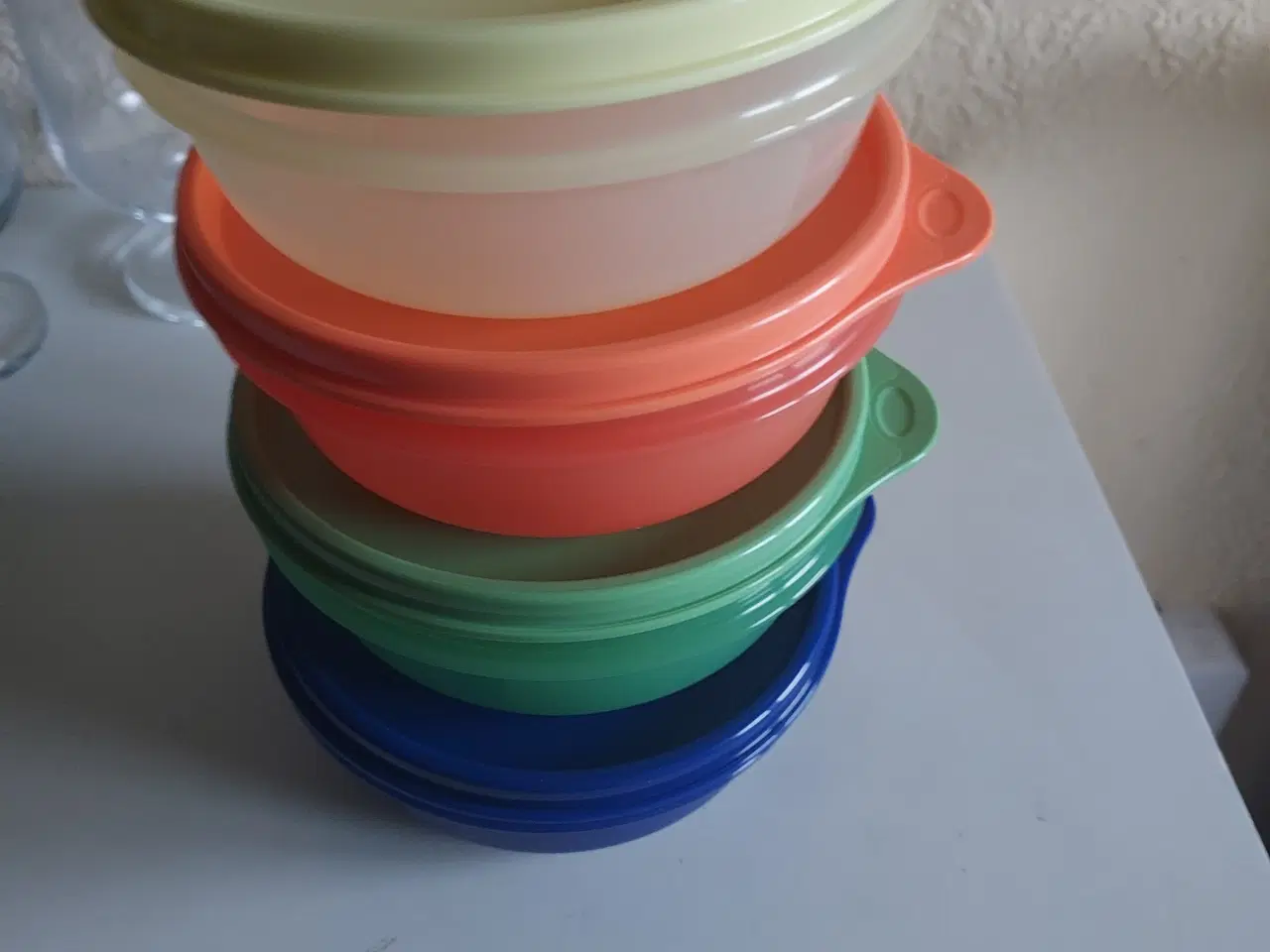 Billede 1 - Tupperware dessert skåle 4 stk 300 ml