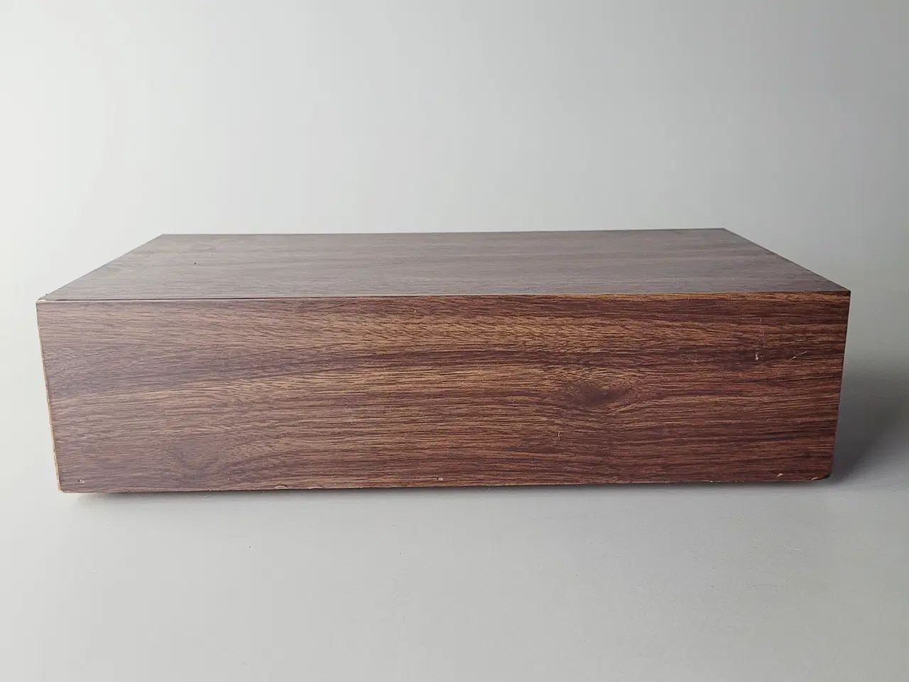 Billede 7 - ⭐️· 🎶 Vintage Kassetteboks / Opbevaring Træ-look