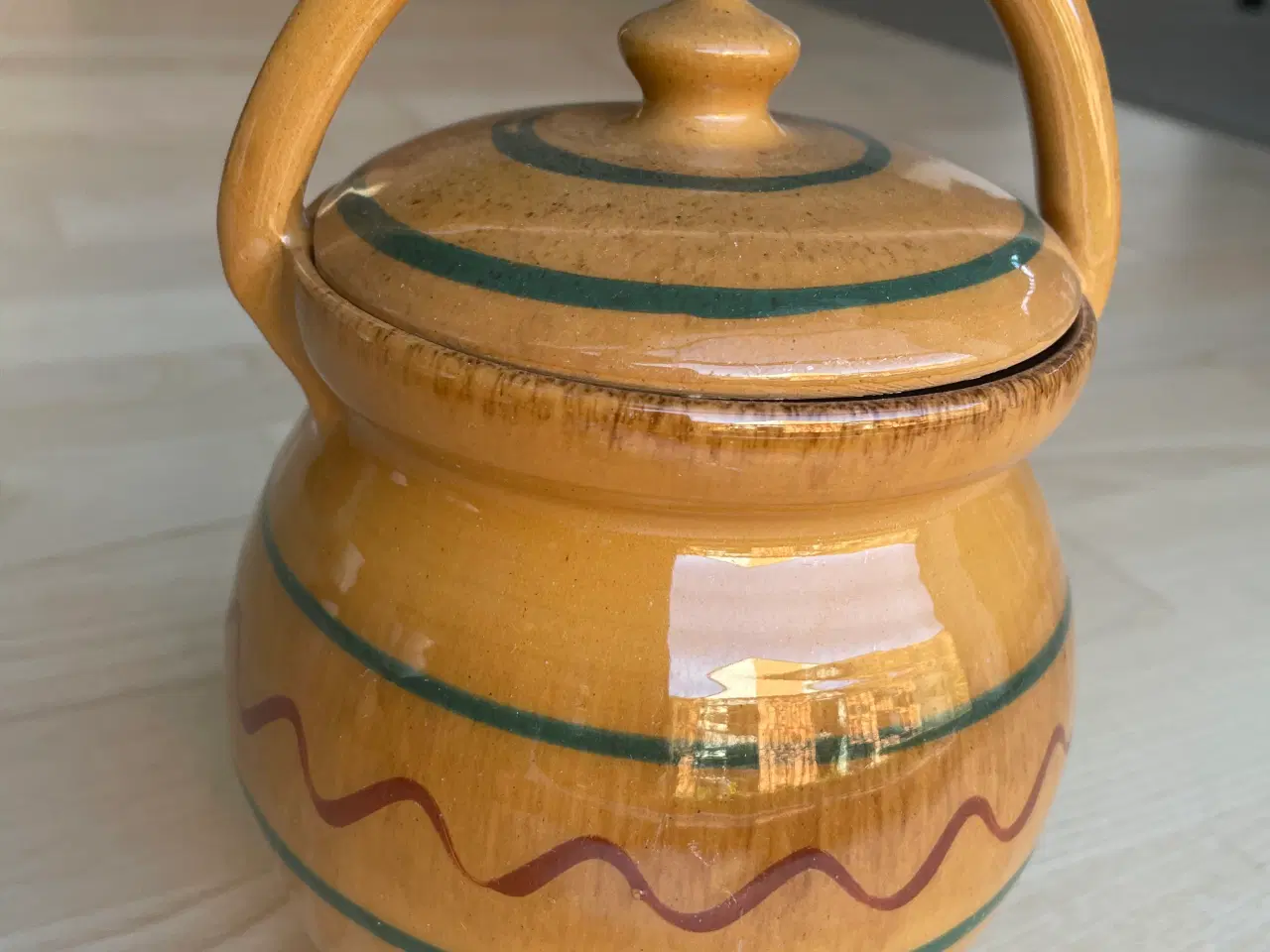 Billede 1 - Barselspotte af keramik 