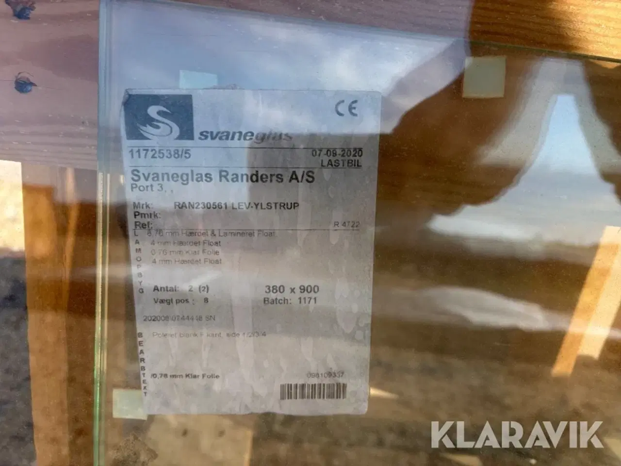 Billede 12 - Hærdet glasplader assorteret størrelser Svane glas 18 styk