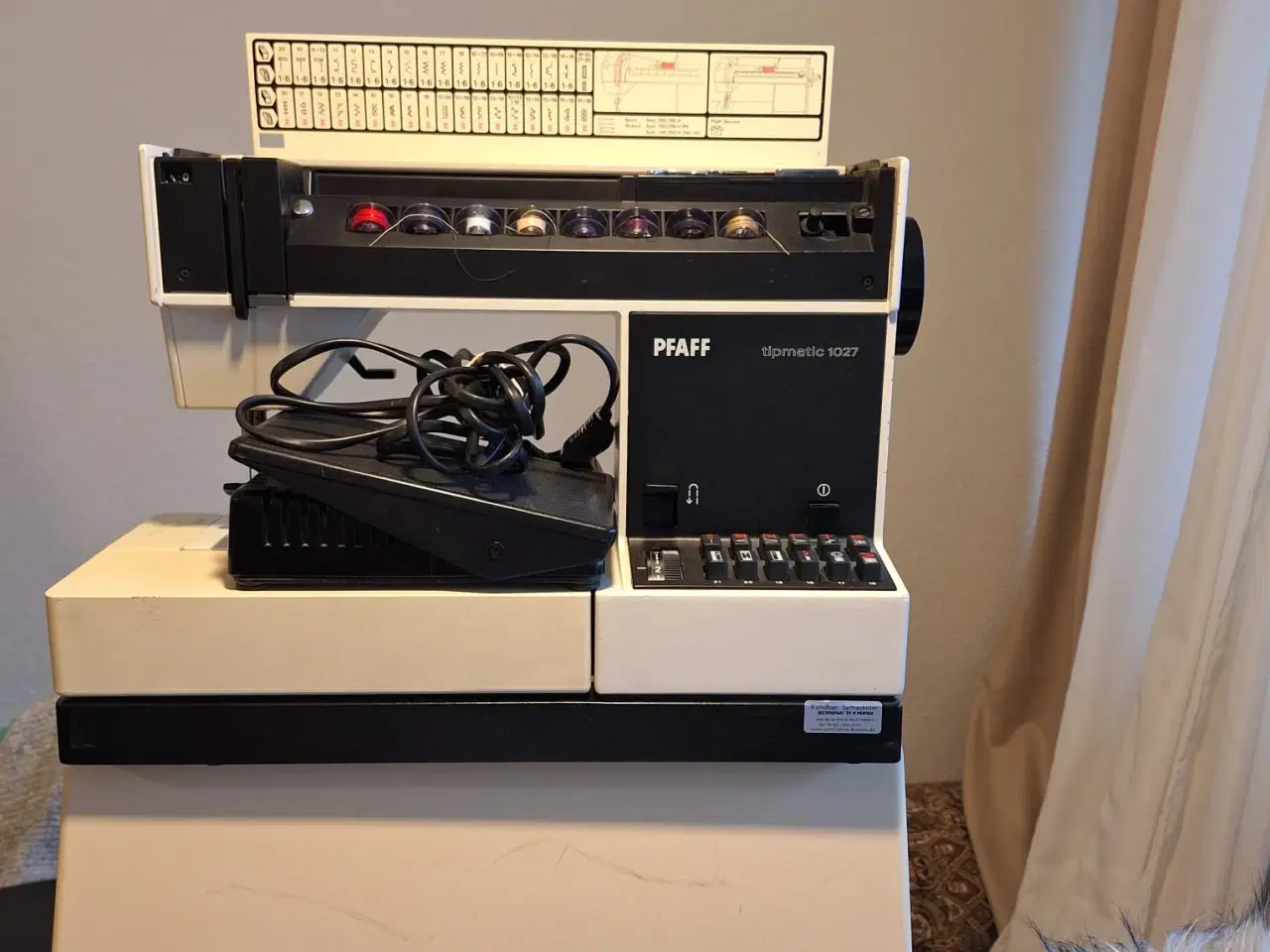 Billede 1 - Pfaff Tipmatic 1027 symaskine med tilbehør