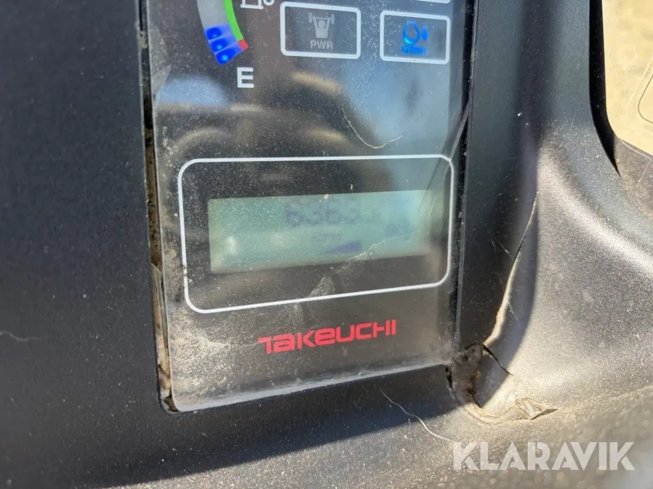 Billede 5 - Gravemaskine Takeuchi TB1140 - med skovle