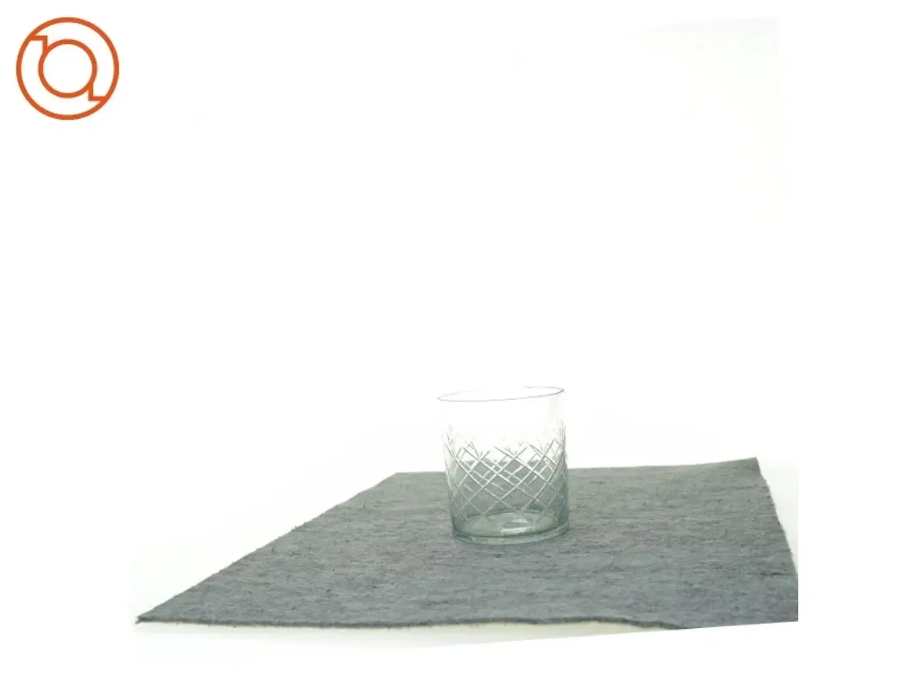 Billede 2 - Lysestage // glas (str. 12 x 10 cm)