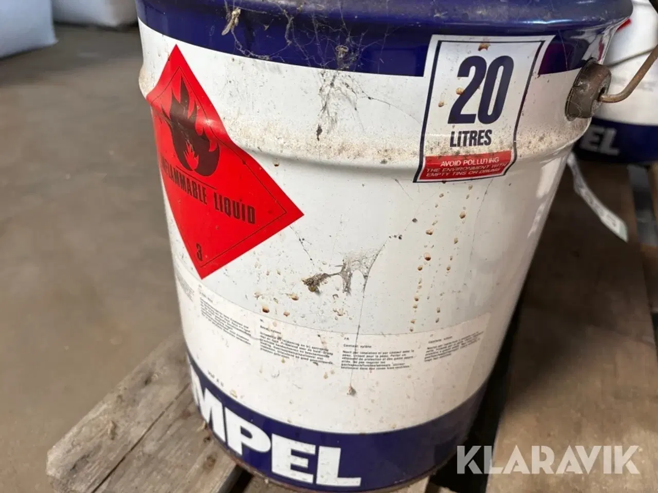 Billede 7 - Maling Hampatex Hempel 7 styks