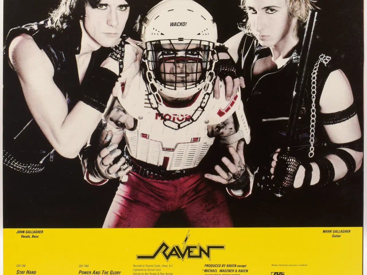 Billede 2 - Raven - Stay Hard - JAPAN 1985 (P-13112) EX/EX