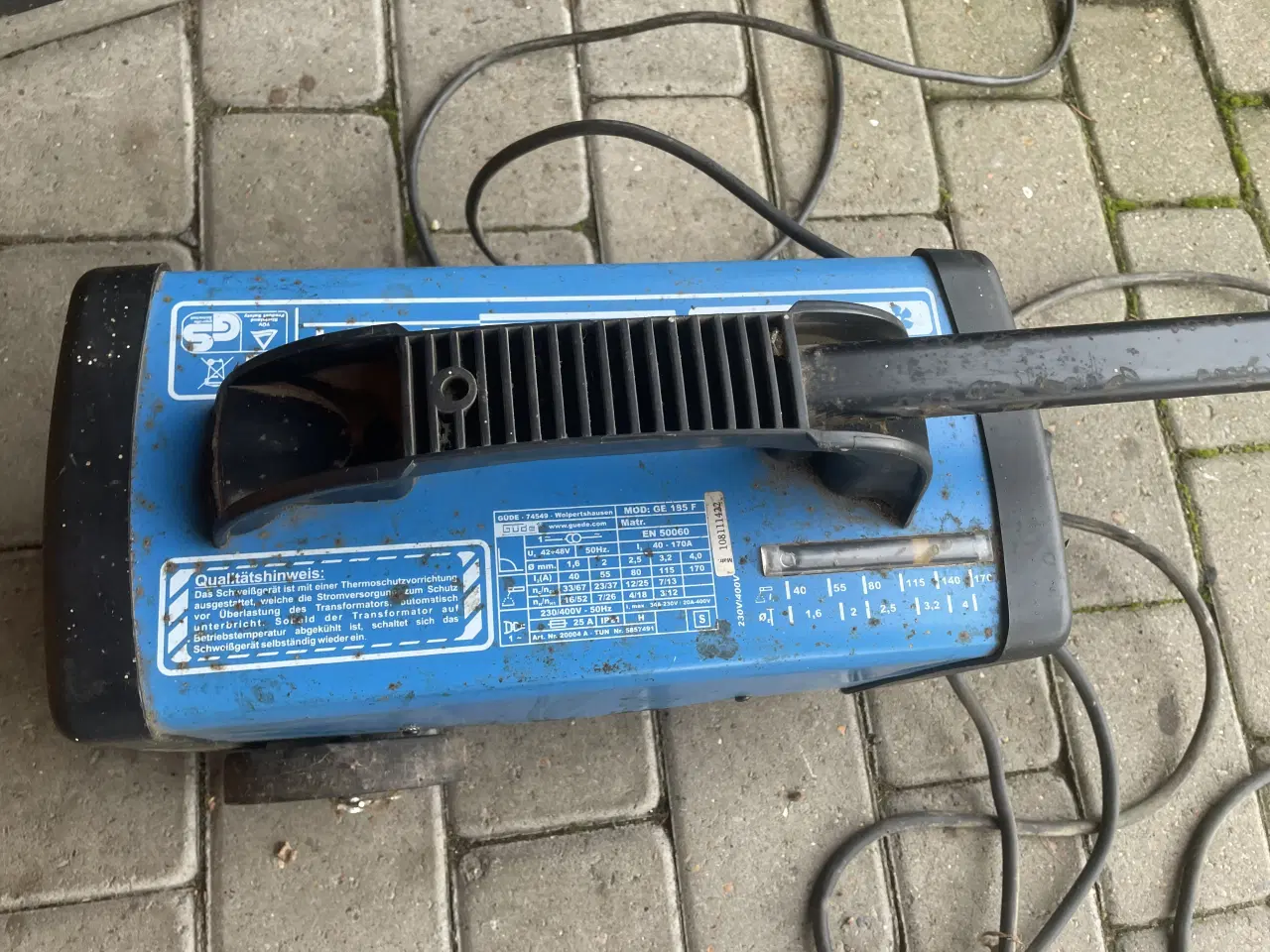 Billede 3 - Sælger denne Gude Ge185 F svejseapparat