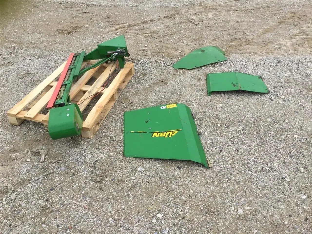 Billede 2 - Zürn Sidekniv el til john deere
