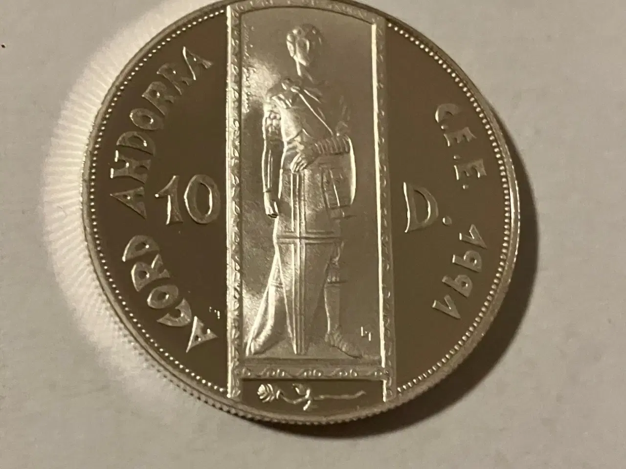 Billede 1 - 10 Diners Andorra 1993 - Low mintage