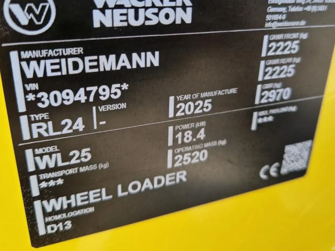 Billede 13 - Wacker Neuson WL25