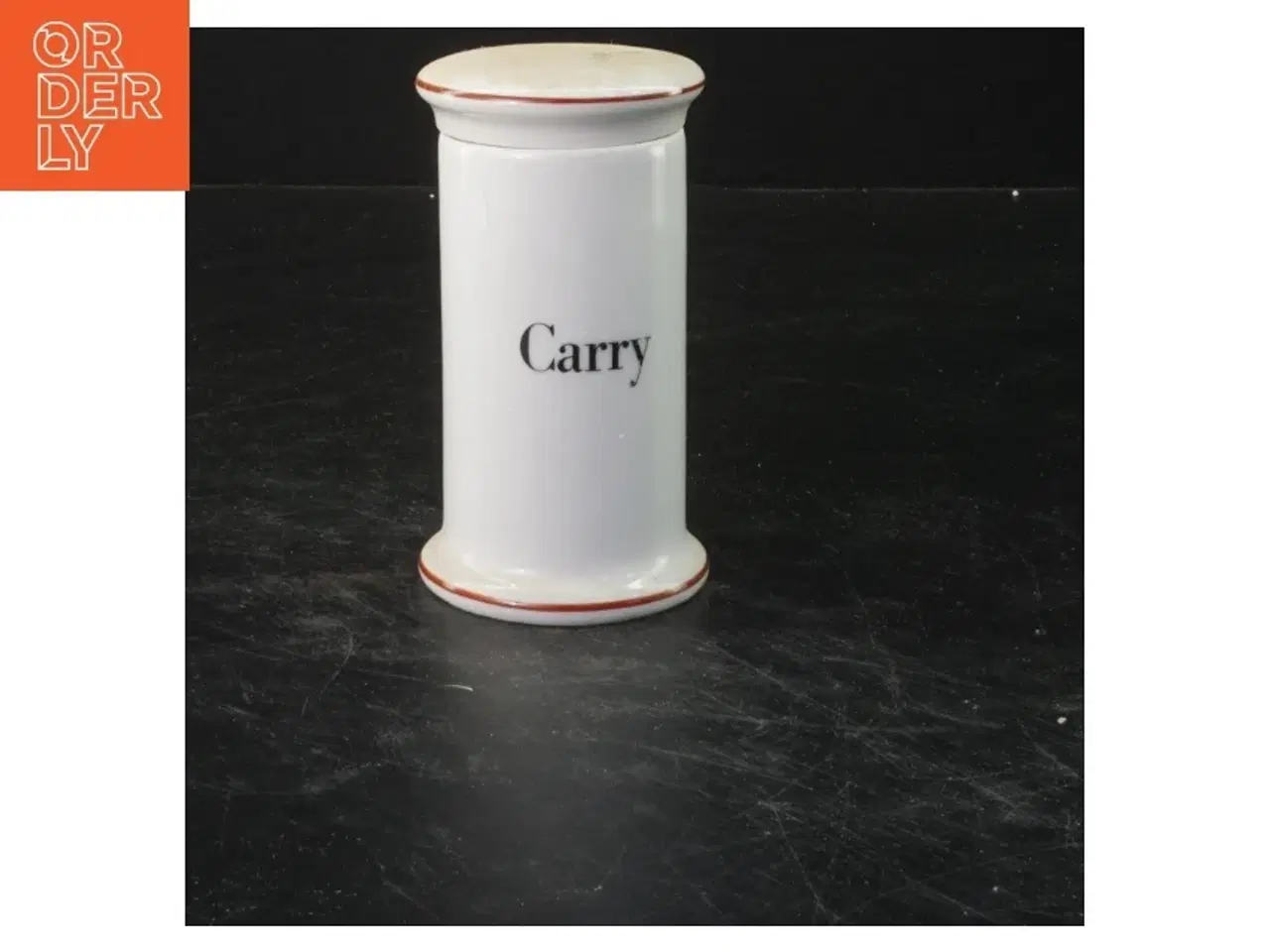 Billede 1 - Porcelæn opbevaringsbeholder fra B&G (str. 11x6 cm)