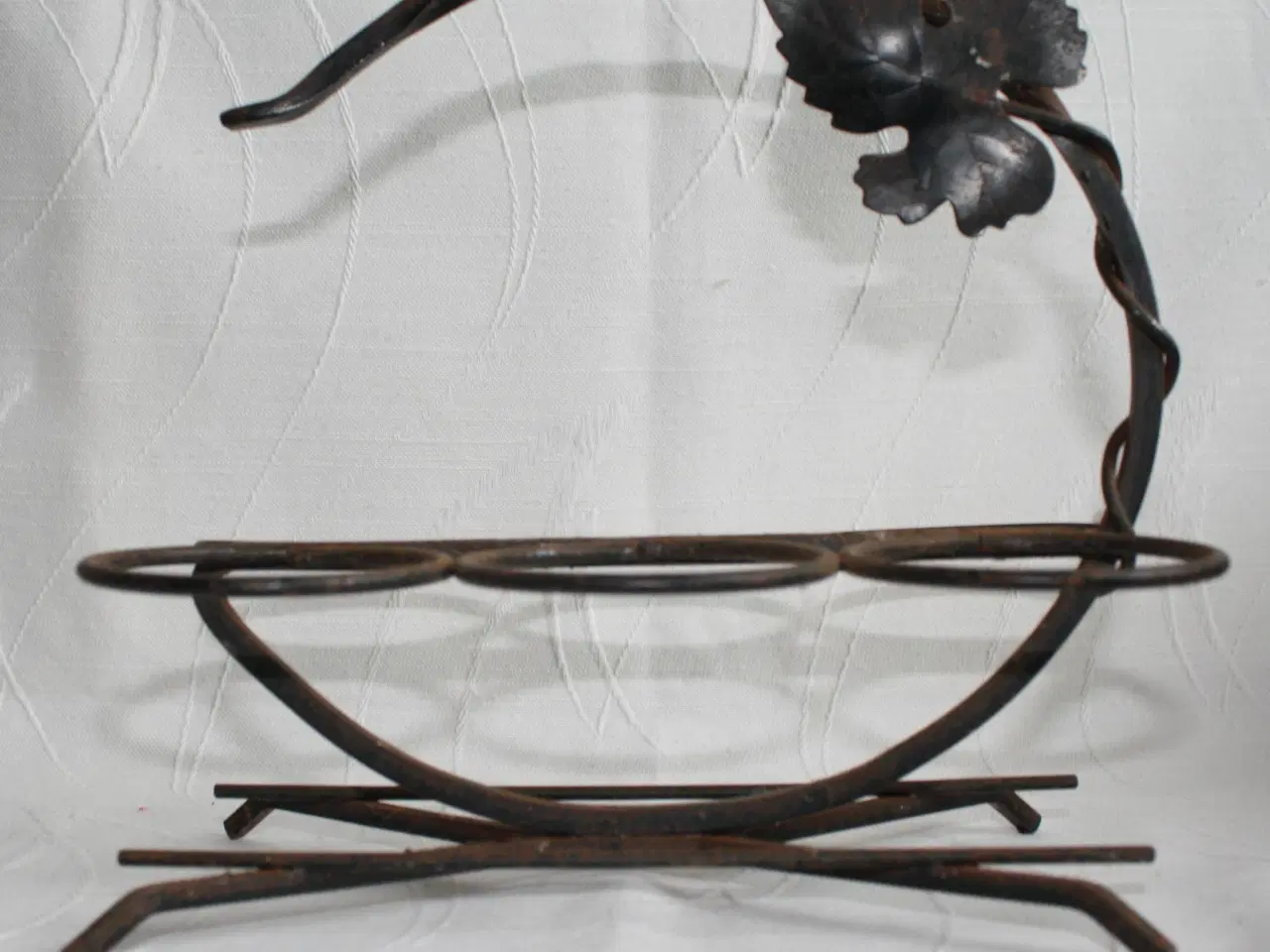 Billede 3 - Glasholder af jern