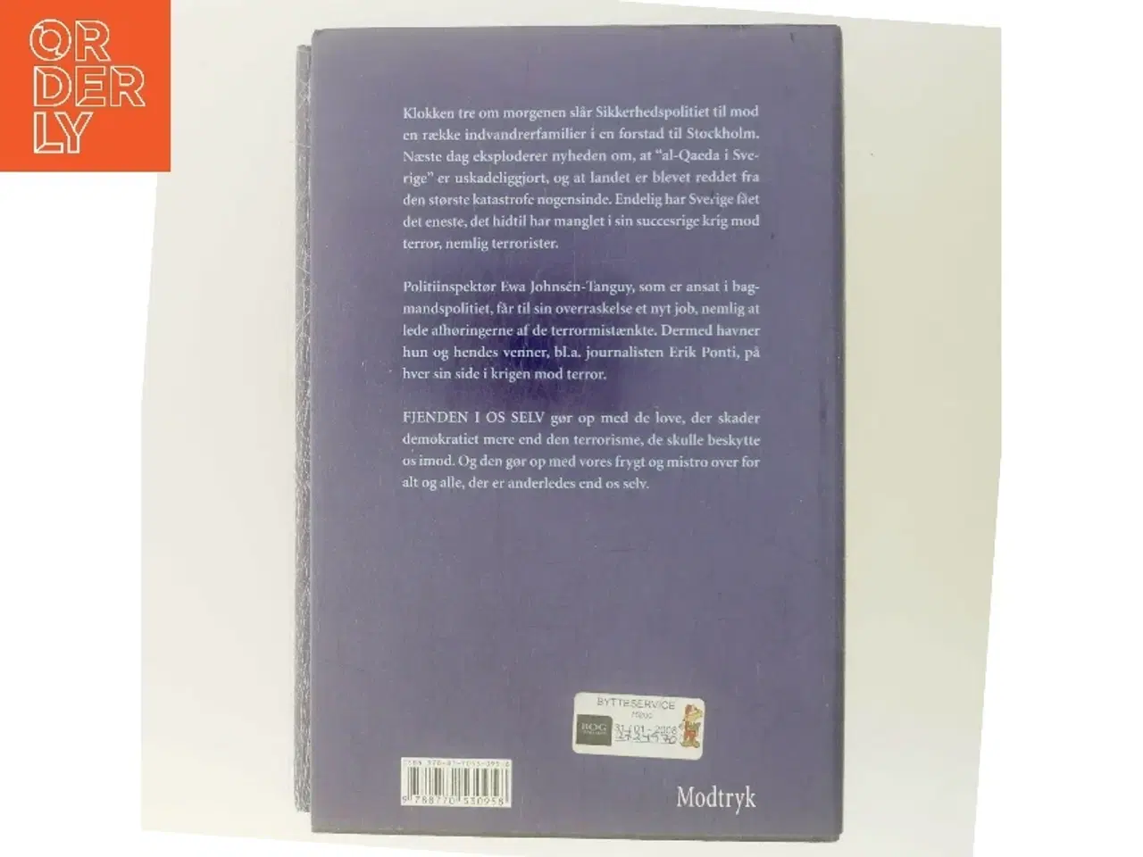 Billede 3 - Fjenden i os selv af Jan Guillou (Bog)