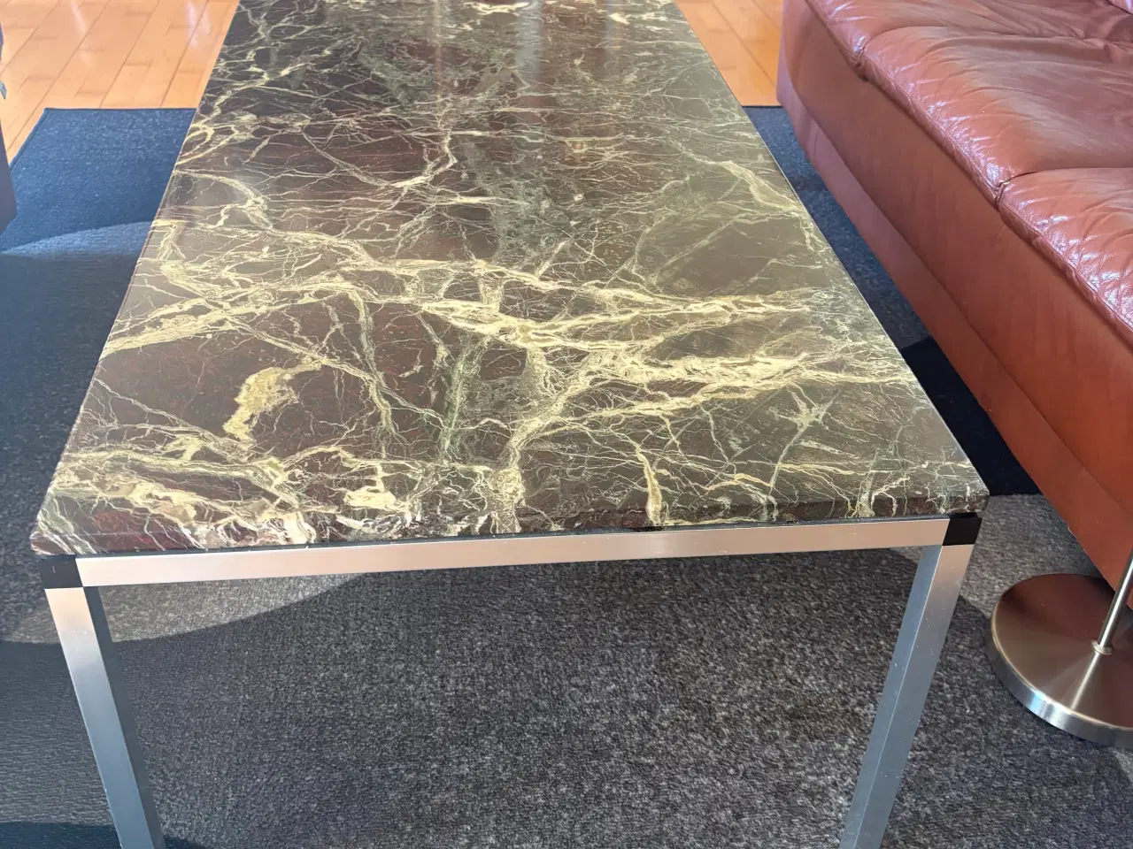 Billede 3 - Super flot marmor sofabord 