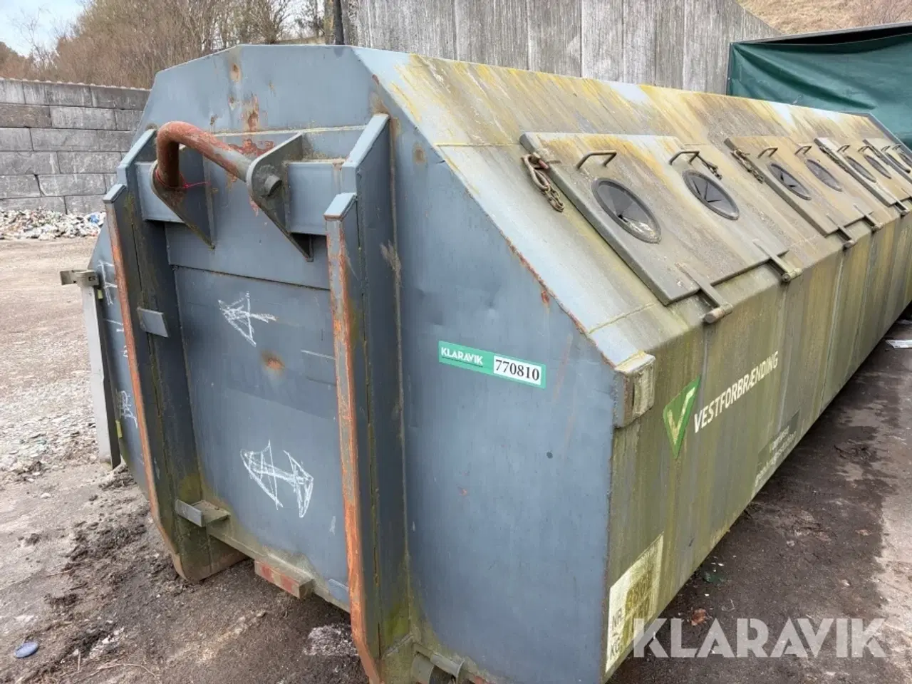 Billede 1 - Container Komprimator til affald