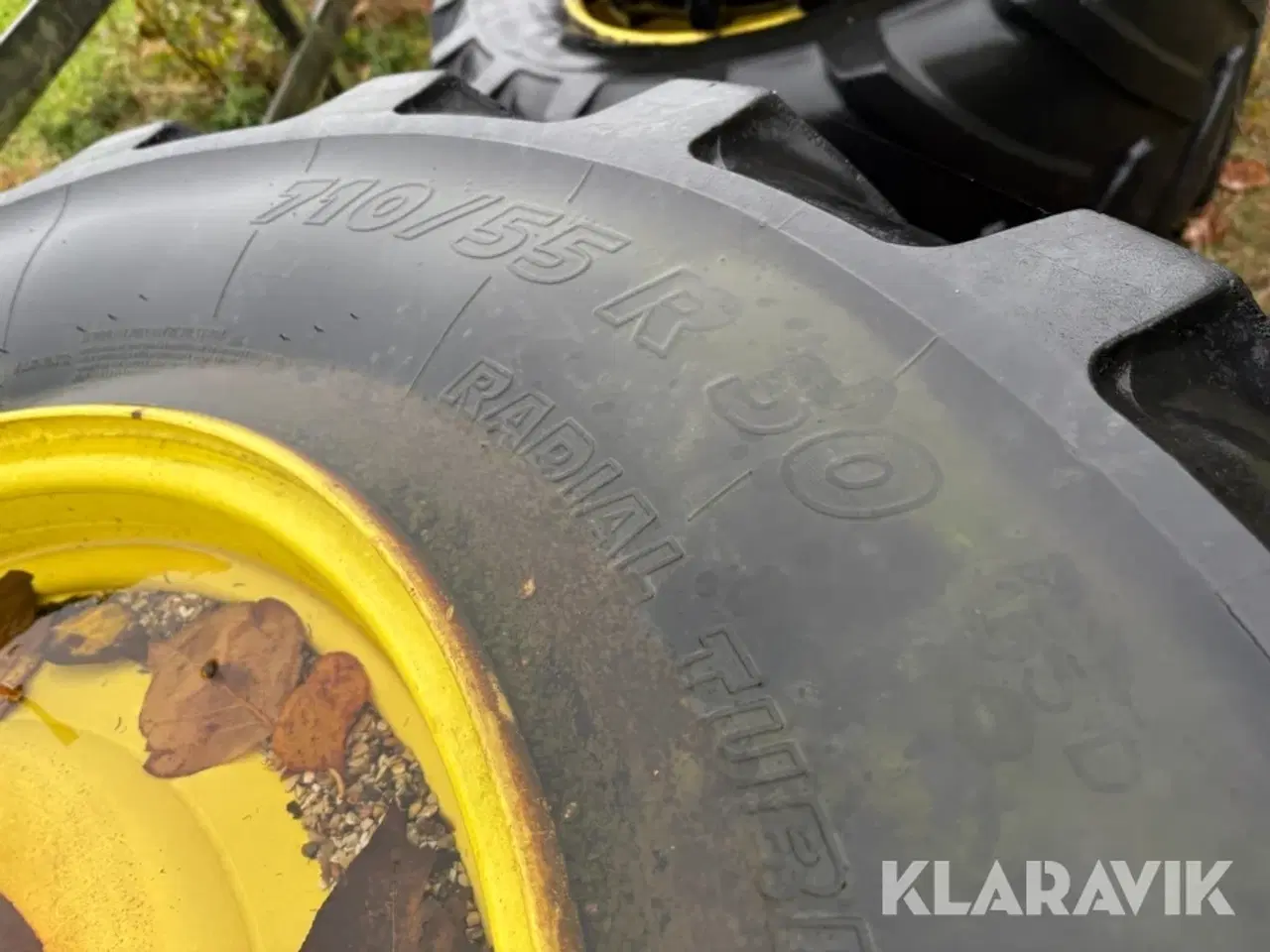 Billede 8 - Traktordæk til John Deere Michelin - fuldt sæt til for og bag